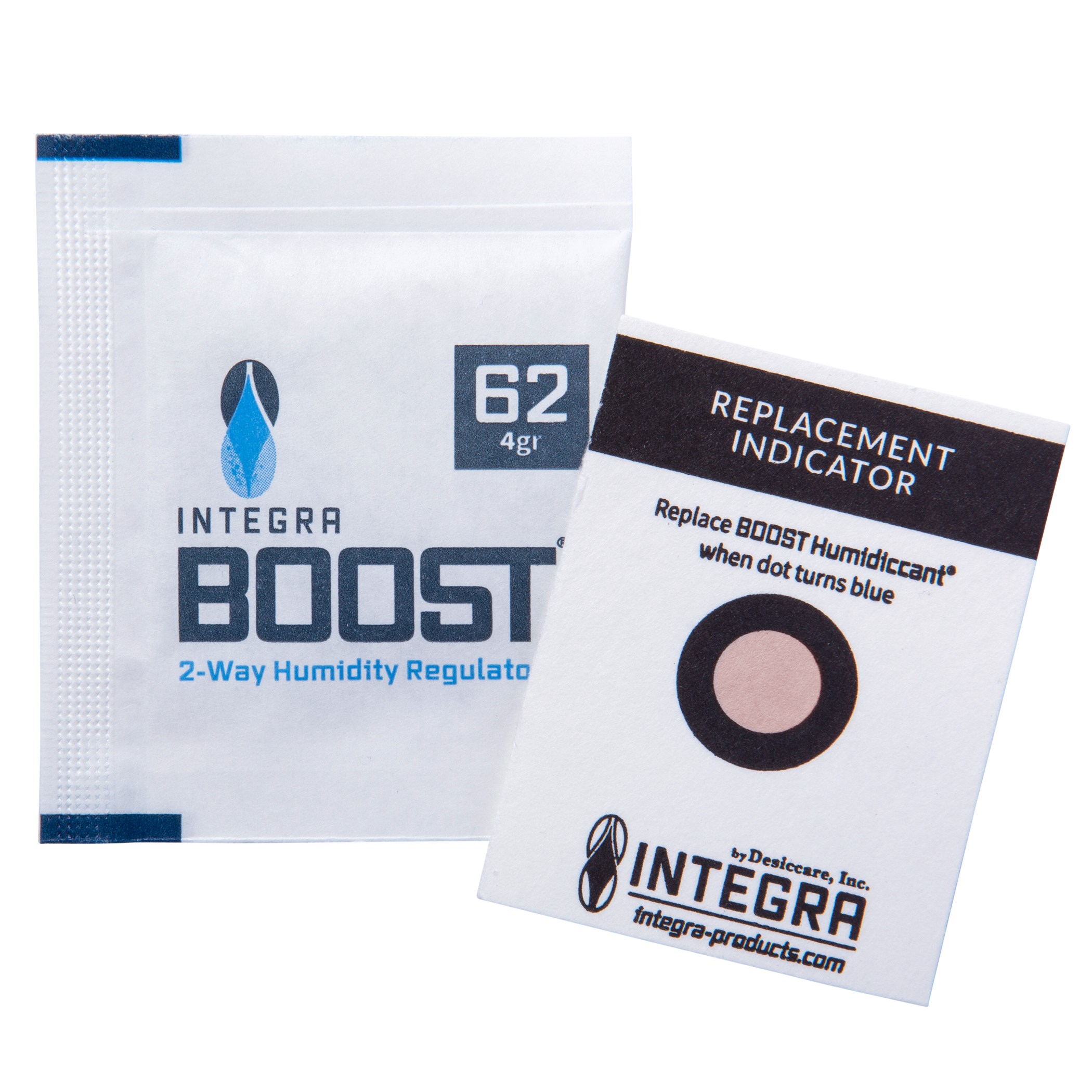 Desiccare / Integra 4g RH 62% Bulk Ind Overwrap Incl HIC — priced per each; minimum 600; multiples of 600
