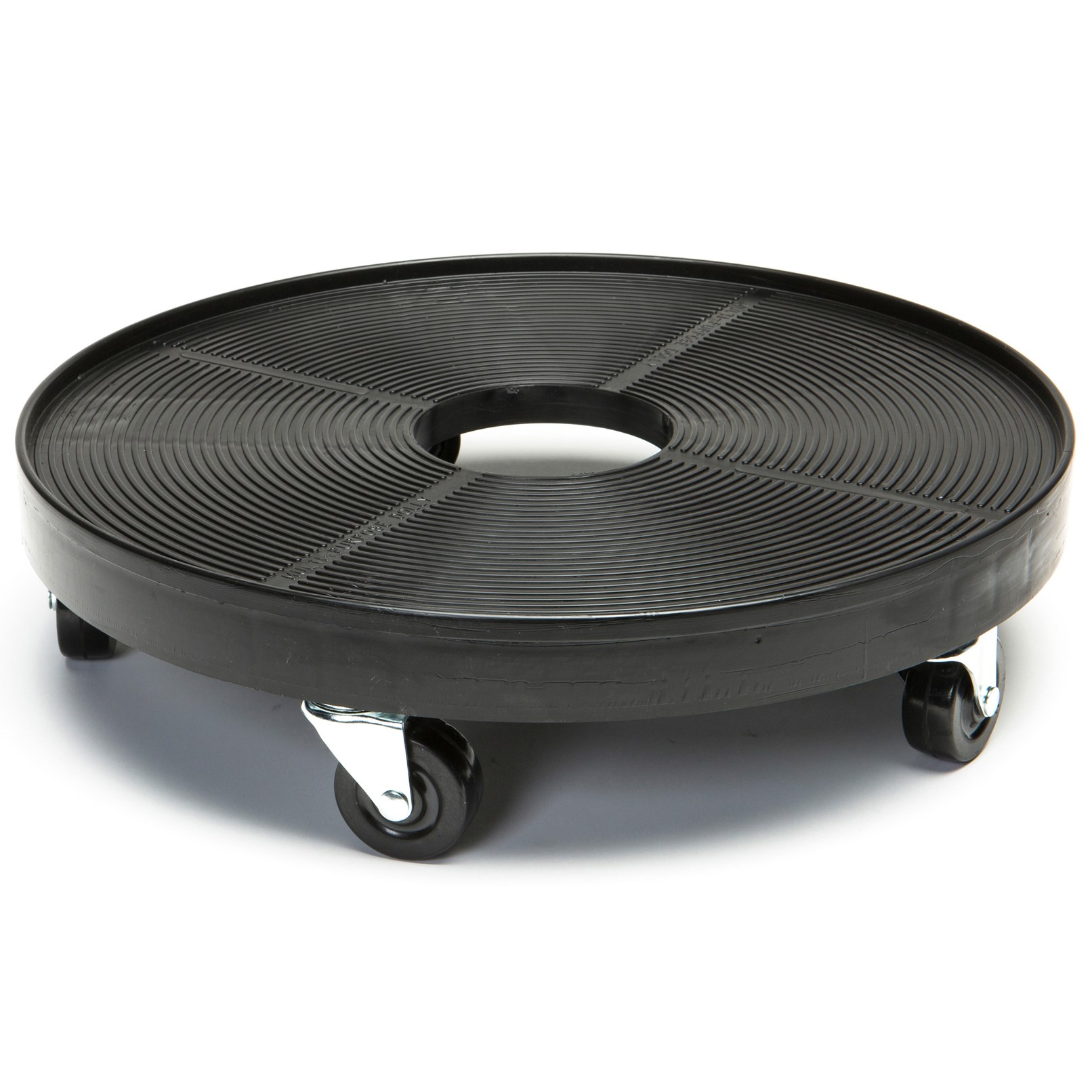 Devault 16" Plant Dolly with Hole Black