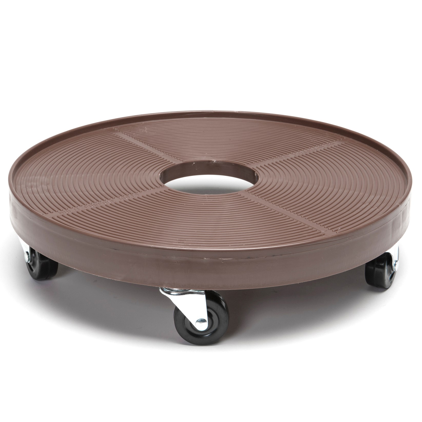 Devault 16" Plant Dolly with Hole Espresso