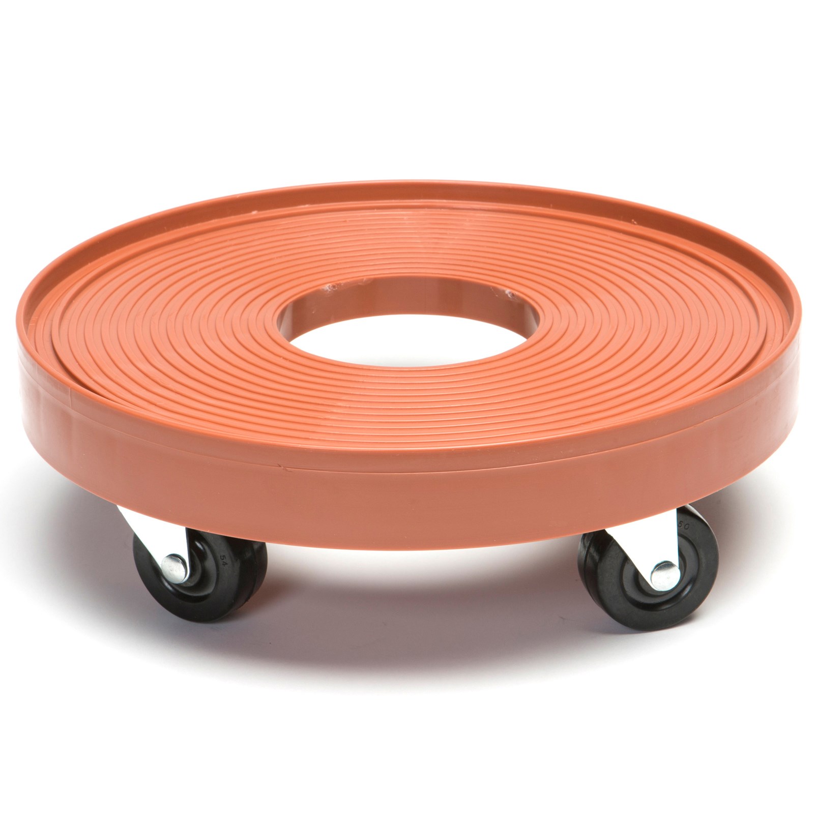 Devault 12" Plant Dolly with Hole Terra Cotta