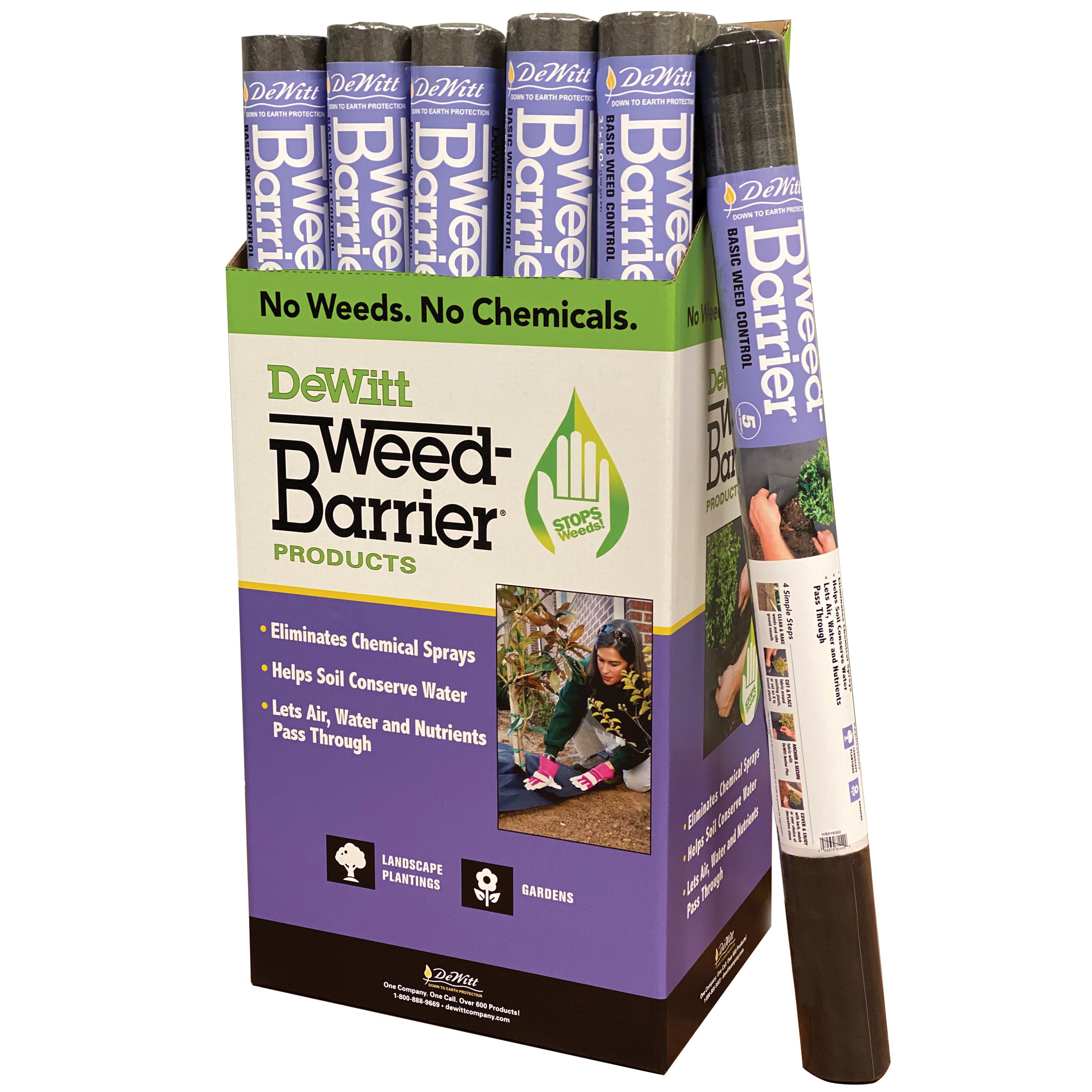 Dewitt 5 Year 3x50 Basic Weed Control — priced per each; minimum 28; multiples of 28