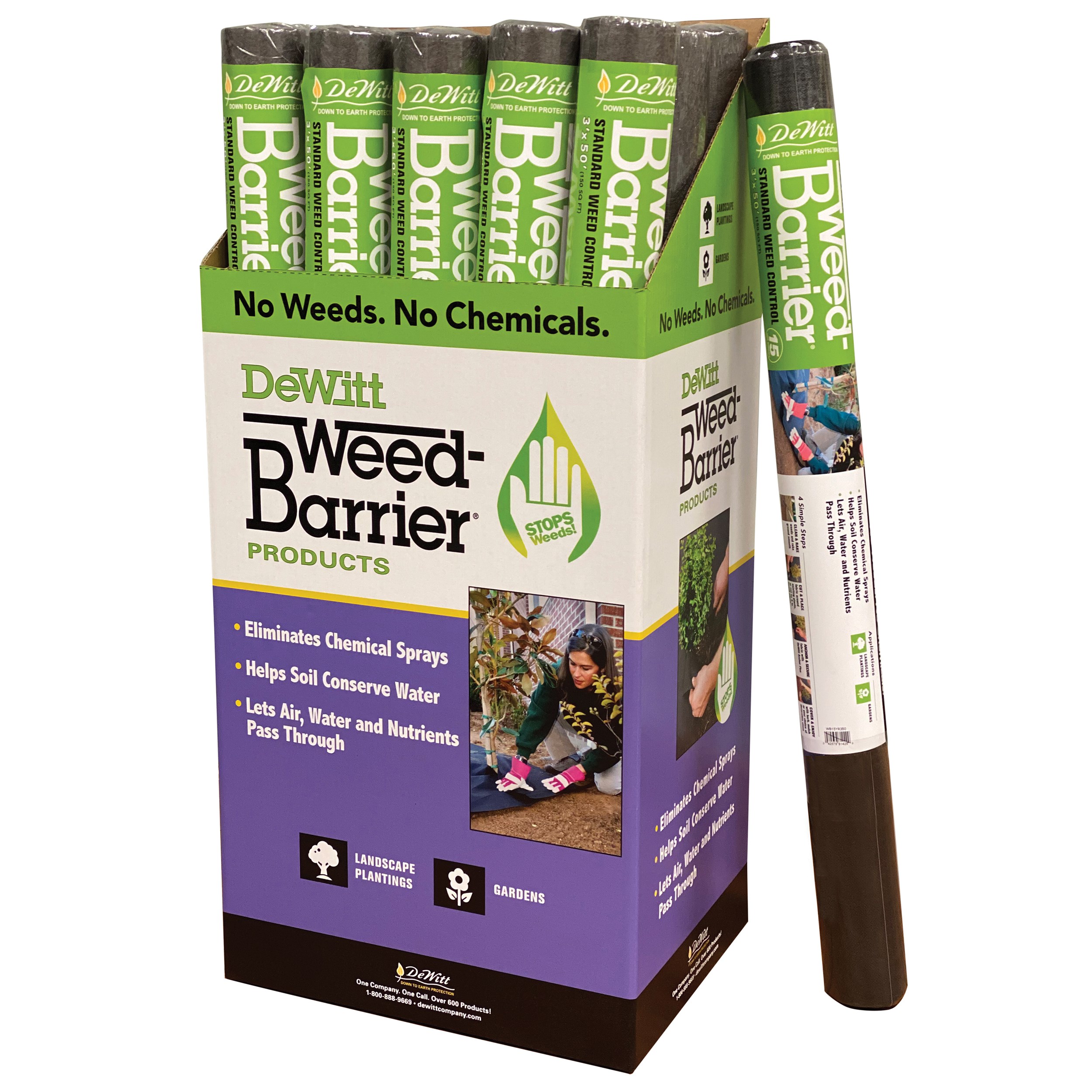Dewitt 15 Year 3x50 Standard Weed Control — priced per each; minimum 20; multiples of 20