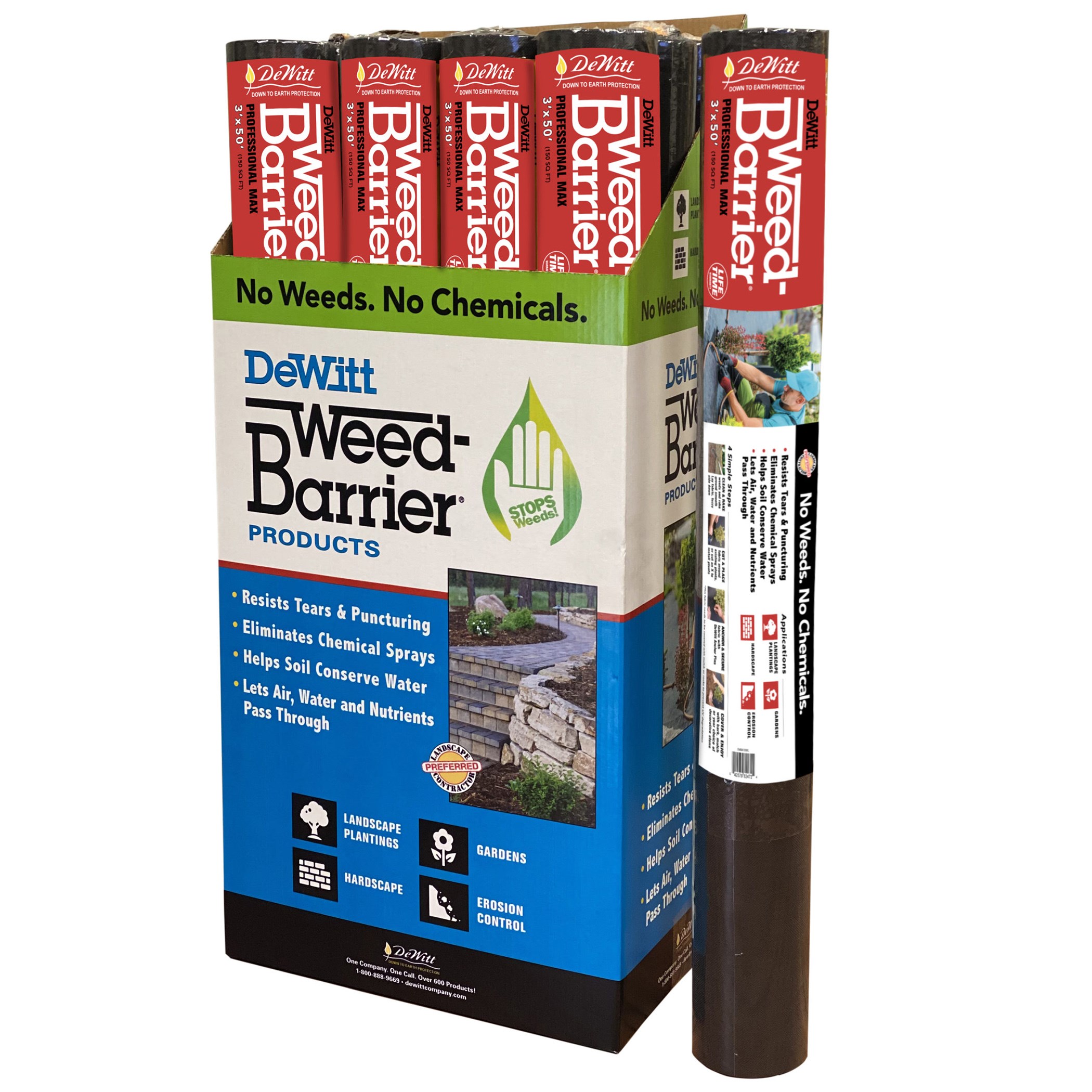 Dewitt 3x24 Prof Max 4.1oz Weed Control — priced per each; minimum 20; multiples of 20