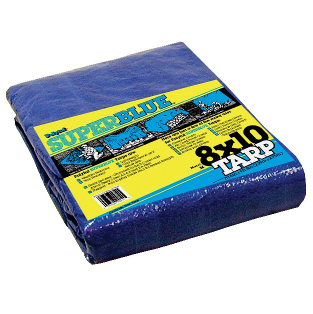 Dewitt 8x10 SuperBlue Tarp 2.3oz — priced per each; minimum 20; multiples of 20