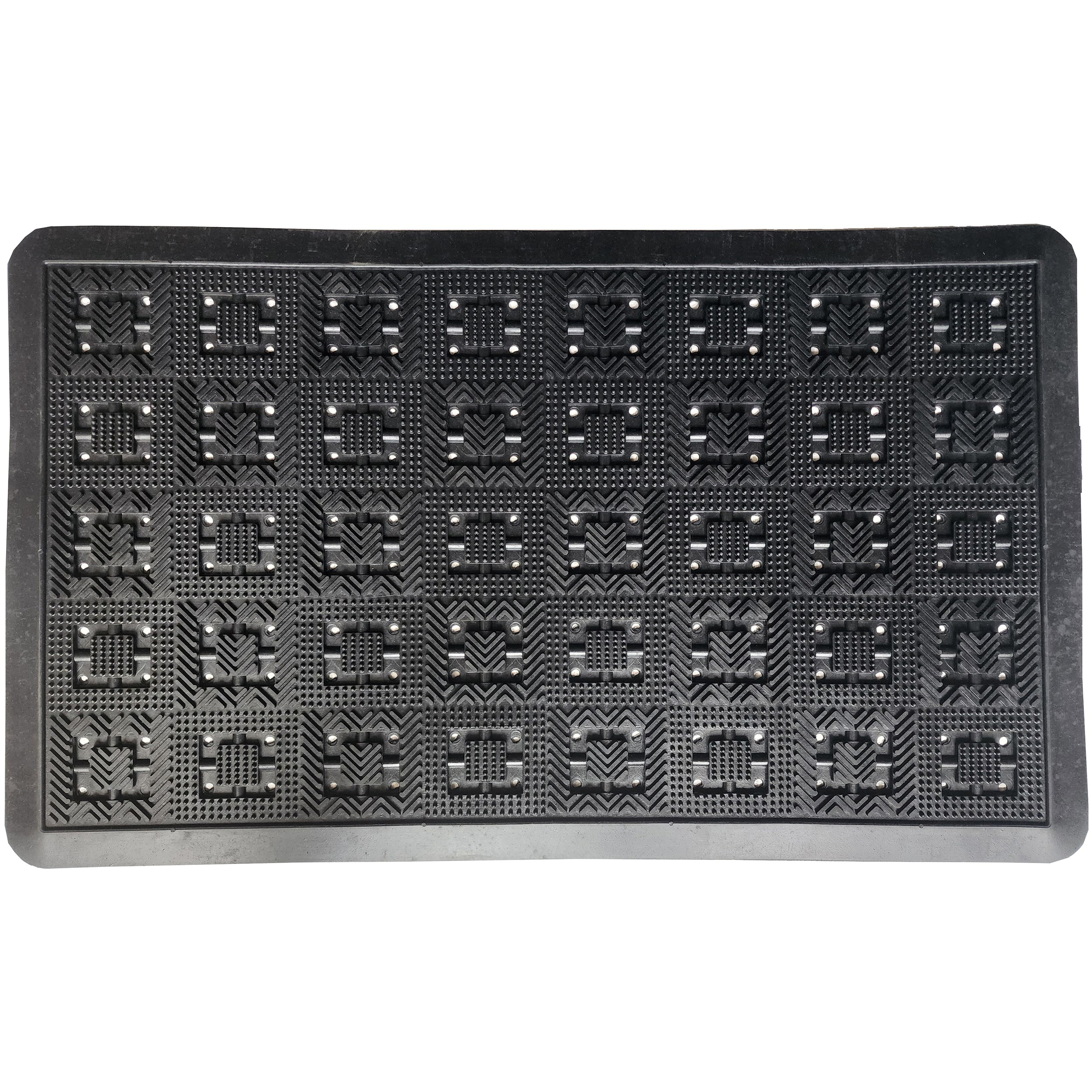 DHTG 18x36 Bath Weather HD Rubber Mat — priced per each; minimum 4; multiples of 4