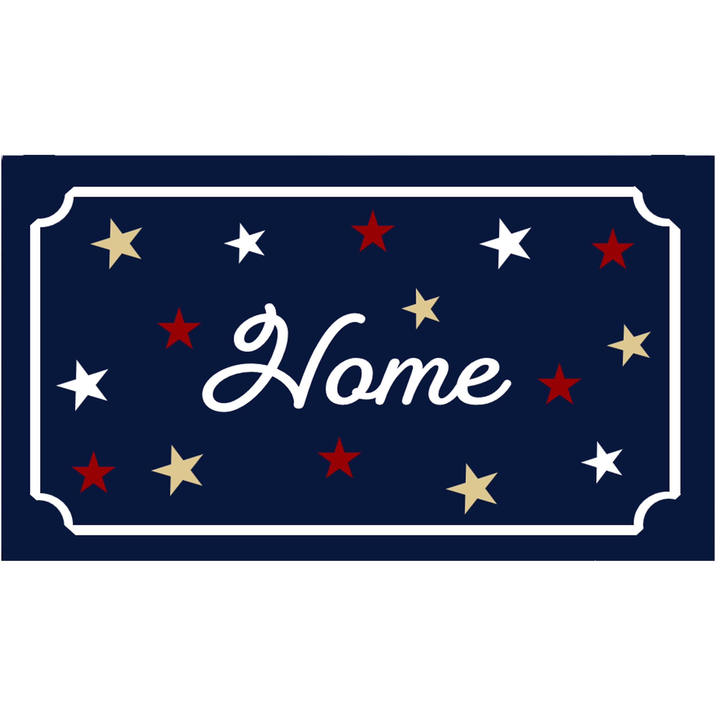 DHTG 18x28 Americana Coir Mat Home — priced per each; minimum 6; multiples of 6