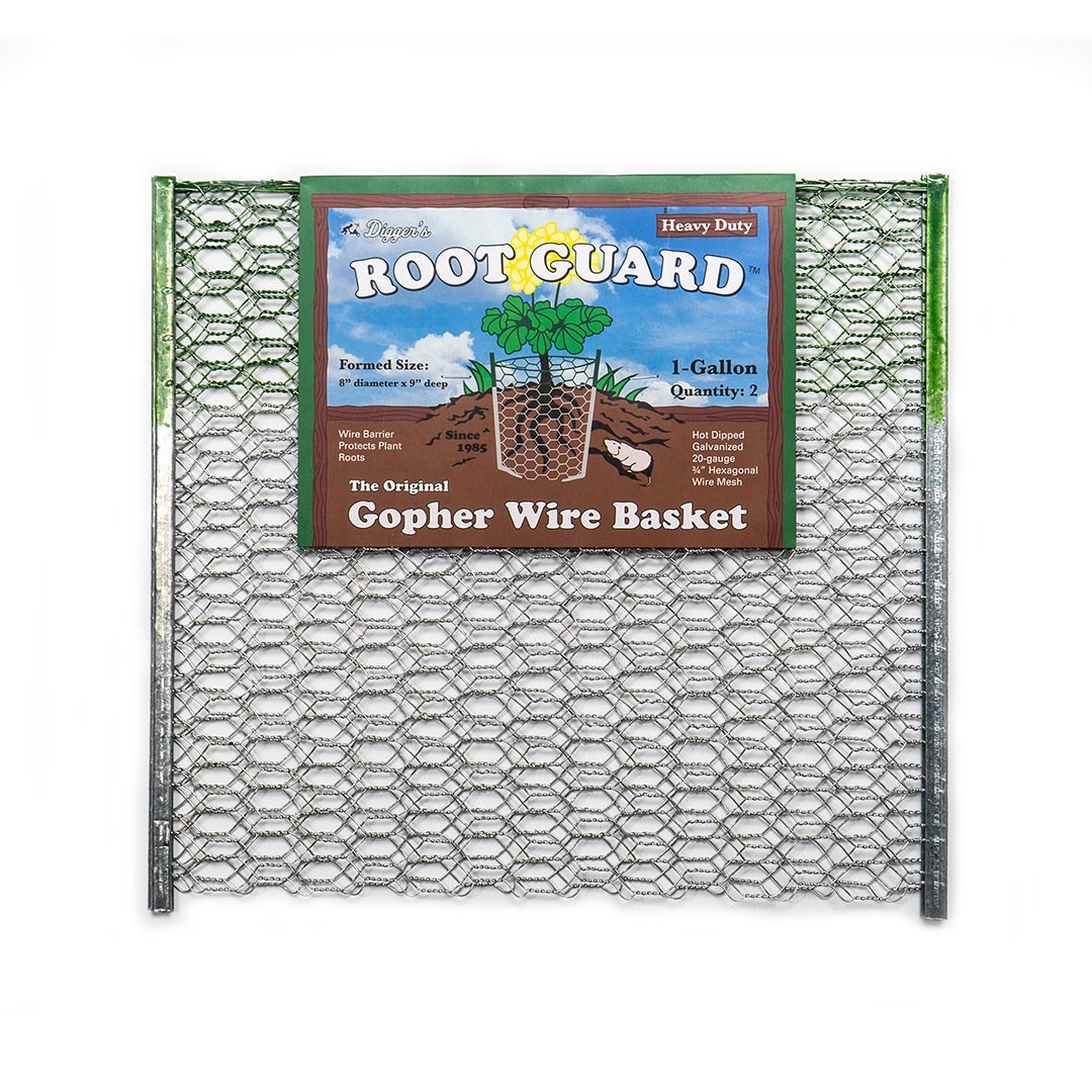 Diggers 2pk 1gal Root Guard Gopher Baskets