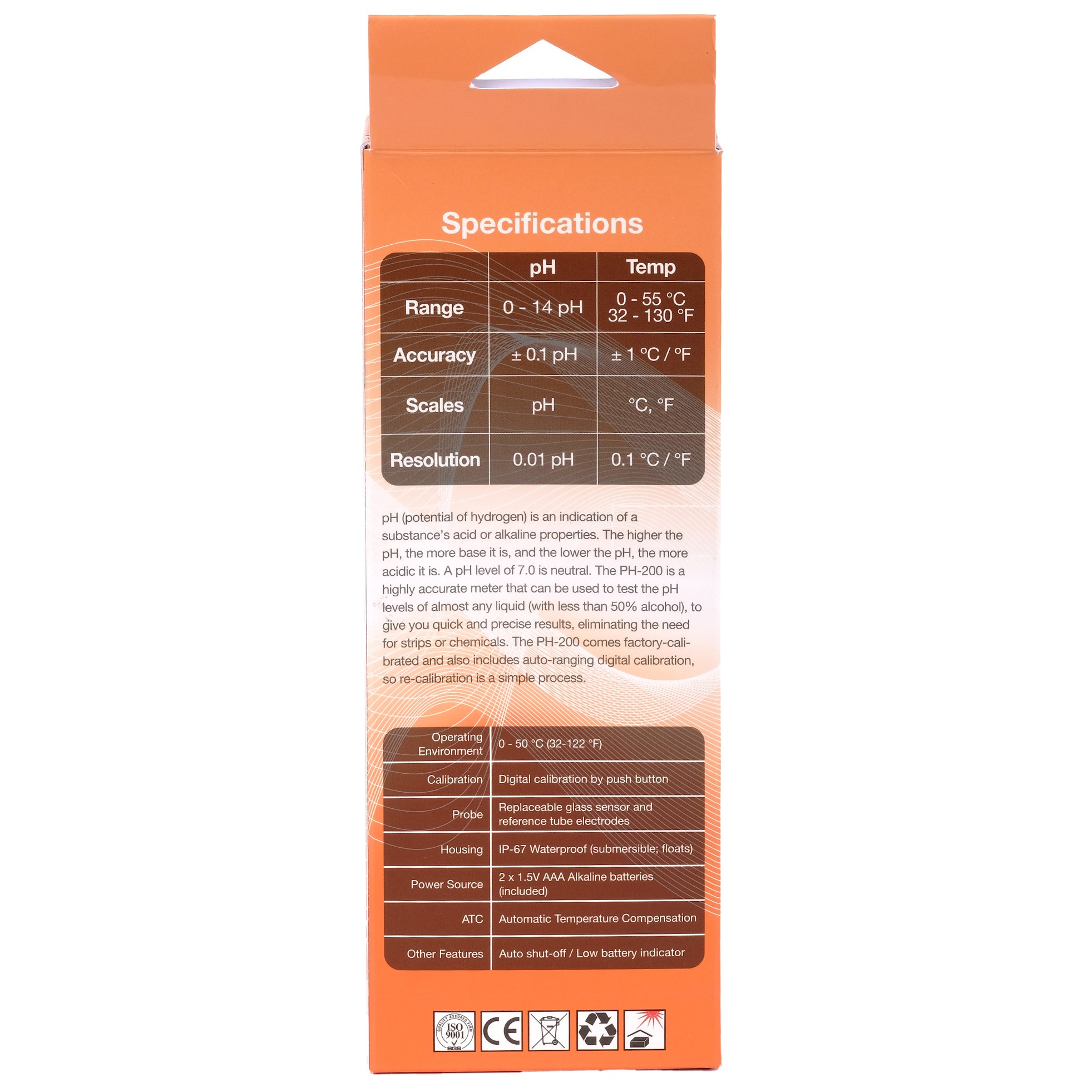DIL HM Meter PH Temp Pro Series Waterproof - Image 3
