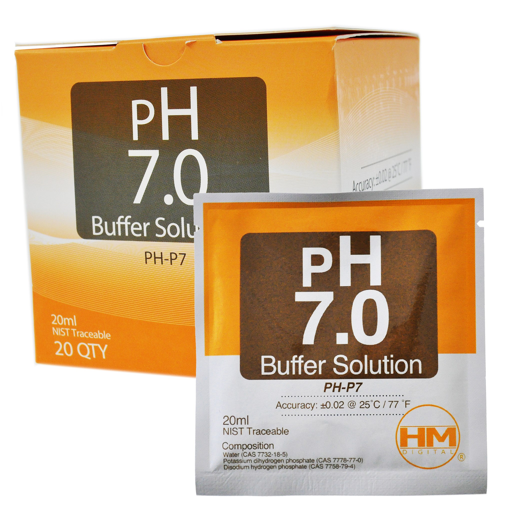 DIL 20pc PH P7 Buffer Solution Liquid
