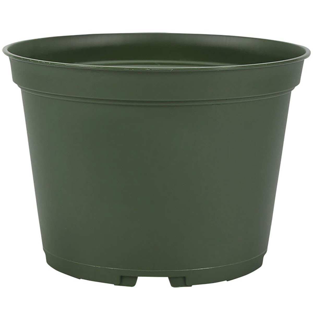 DLN 06.00 ROUND AZALEA POT GREEN, 6in OD x 4.25in H, 1.39 Quart, 1.32 Liter — Single Unit