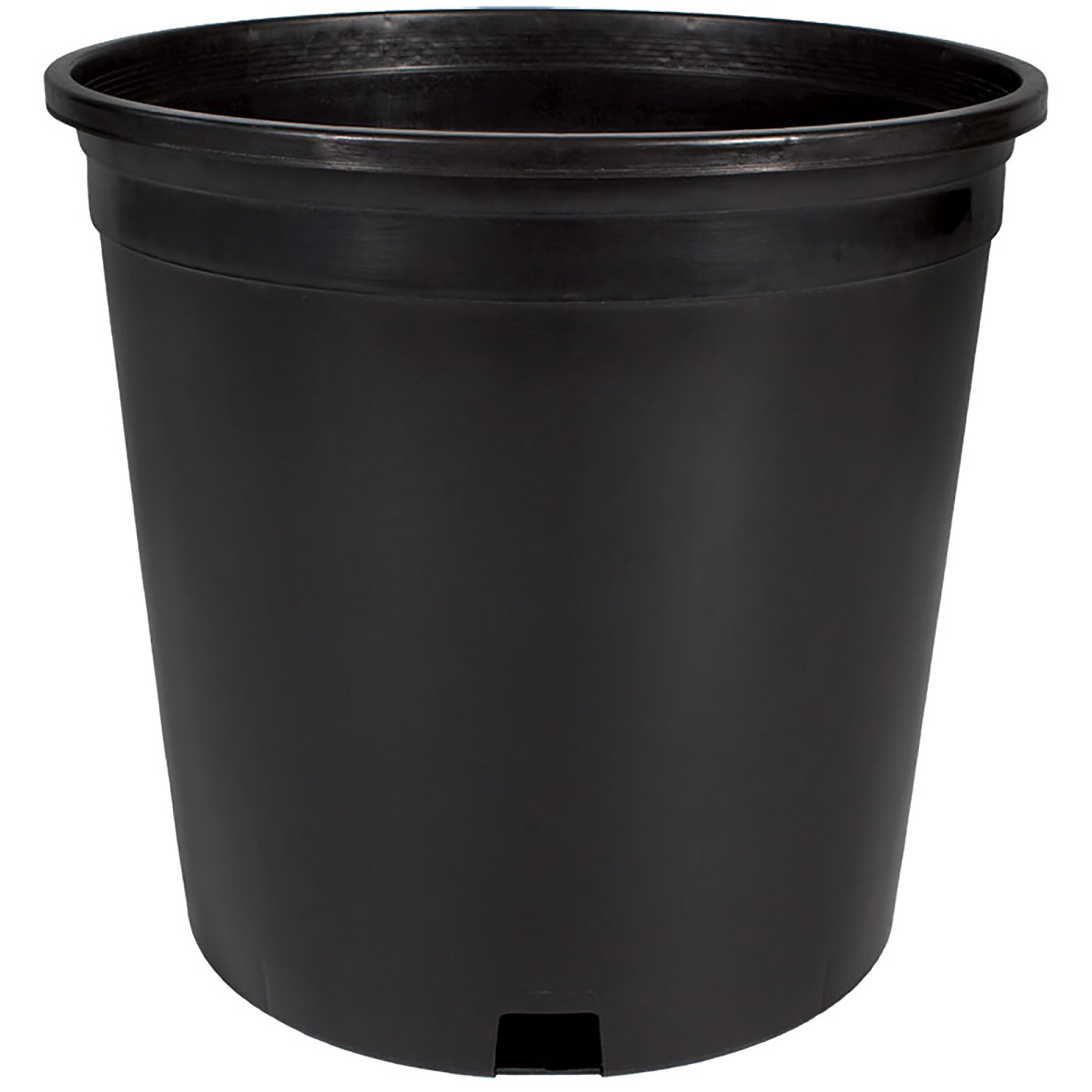 HC PROCAL Dillen Trade 02.00 Gallon Side Drain Nursery Pot, Injection Molded, 50 per Bundle, 9.0in x 8.56in, 1.74Gal, 2Gallon — Single Unit