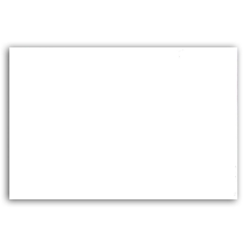 DPI 5x7" Vinyl Blank Signs 1Ea=25pk — Pack of 25