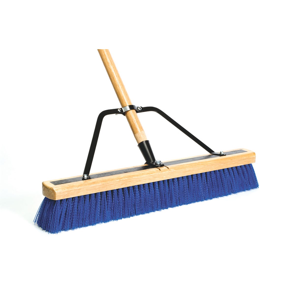 DQB 24" Outdoor Push Broom Assembled — priced per each; minimum 2; multiples of 2