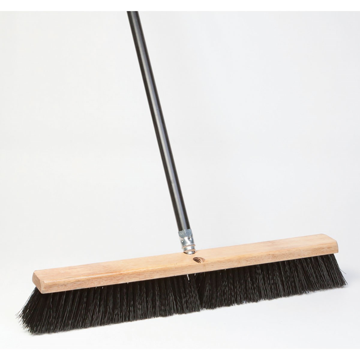 DQB 18" Stiff Sweep Broom with Head Handle Attached