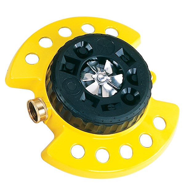 Dramm Colorstorm Turret Sprinkler Yellow