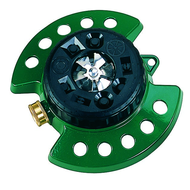 Dramm Colorstorm Turret Sprinkler Green