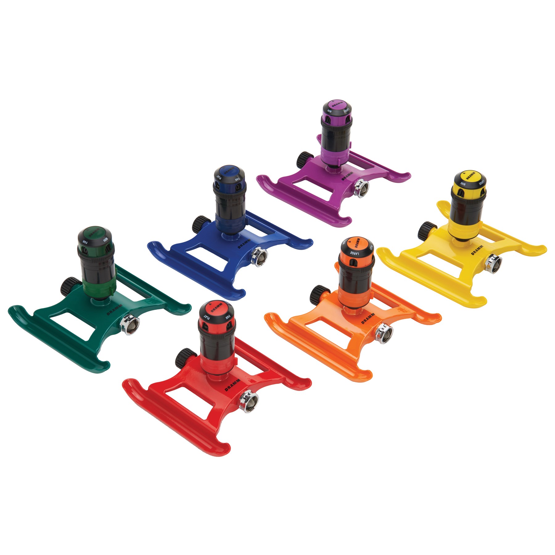 Dramm 4 Pattern Gear Sprinkler Assorted — priced per each; minimum 6; multiples of 6