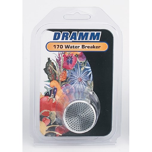 Dramm Small Aluminum Water Breaker Carded — priced per each; minimum 6; multiples of 6