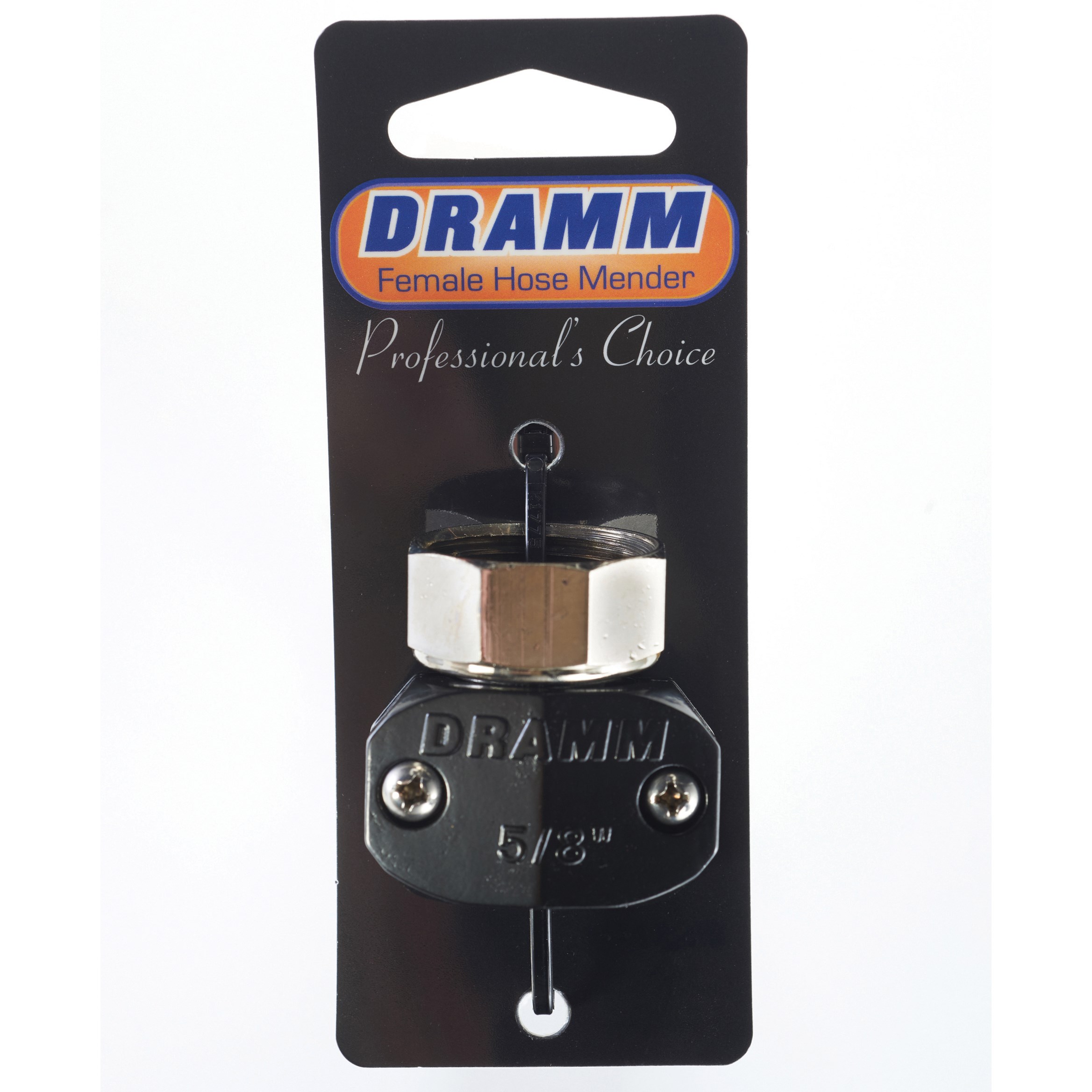 Dramm 5/8" Female Hose Mender Colorstorm Hose — priced per each; minimum 6; multiples of 6