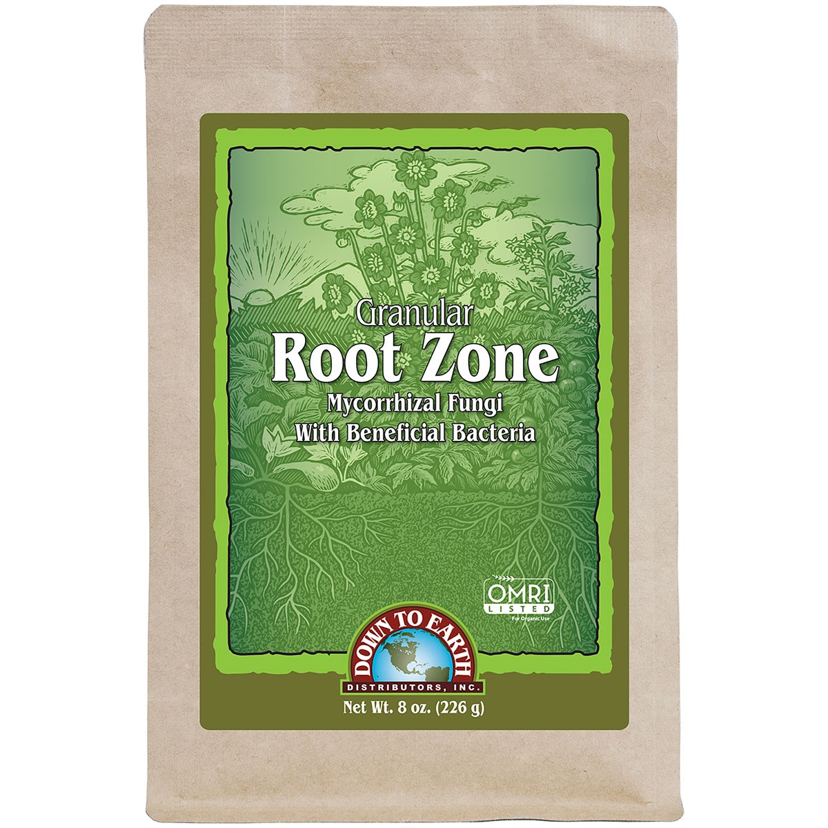 Down to Earth 8oz Granular Root Zone OMRI