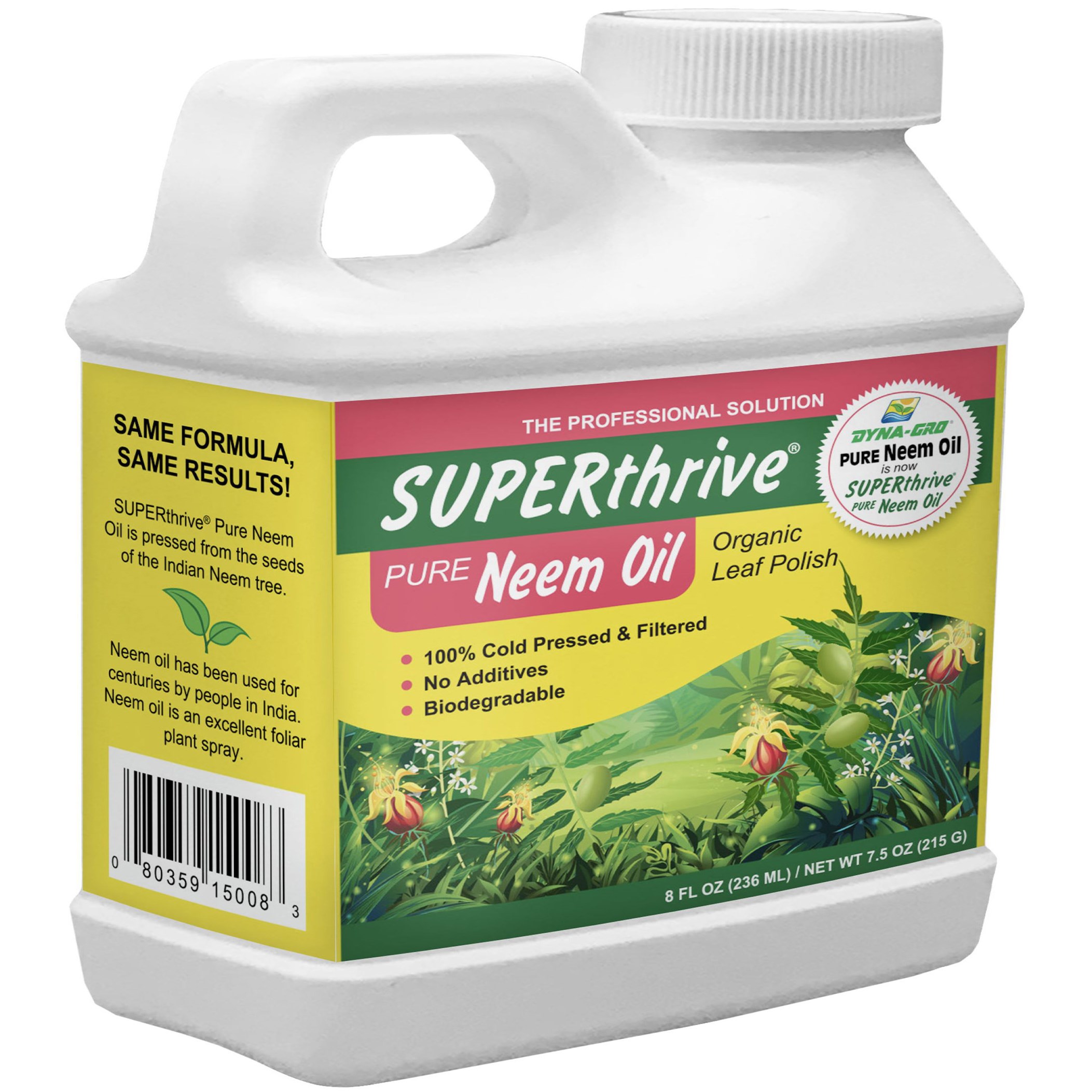SUPERThrive 8oz Neem Oil Leaf Polish — priced per each; minimum 12; multiples of 12