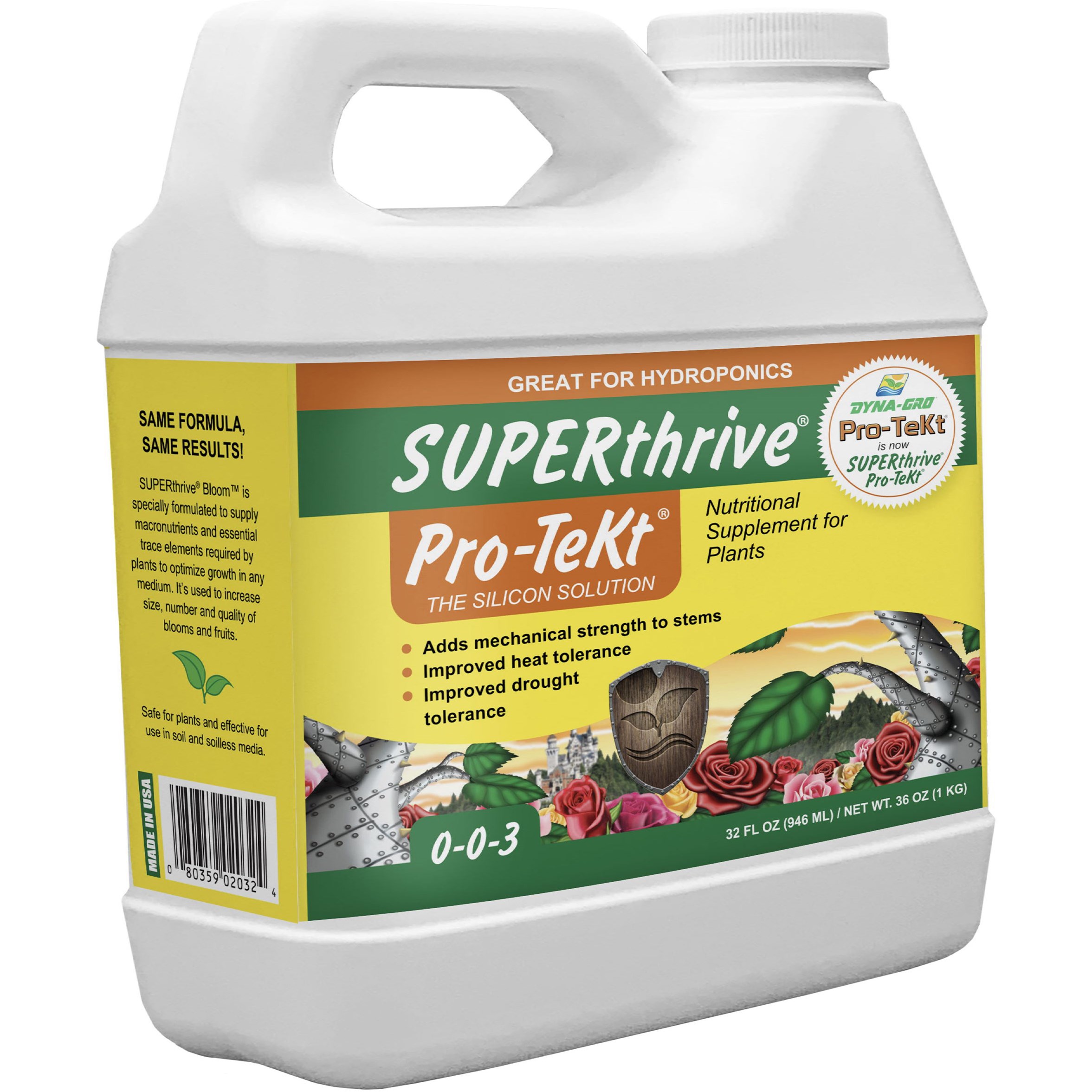 SUPERThrive 32oz Pro-TeKt 0-0-3 Silicon Supplement — priced per each; minimum 12; multiples of 12