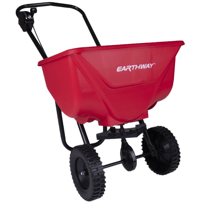 Earthway Large Capacity Set Up Broadcast Spreader w/ 8" Wheels — priced per each; minimum 3; multiples of 3