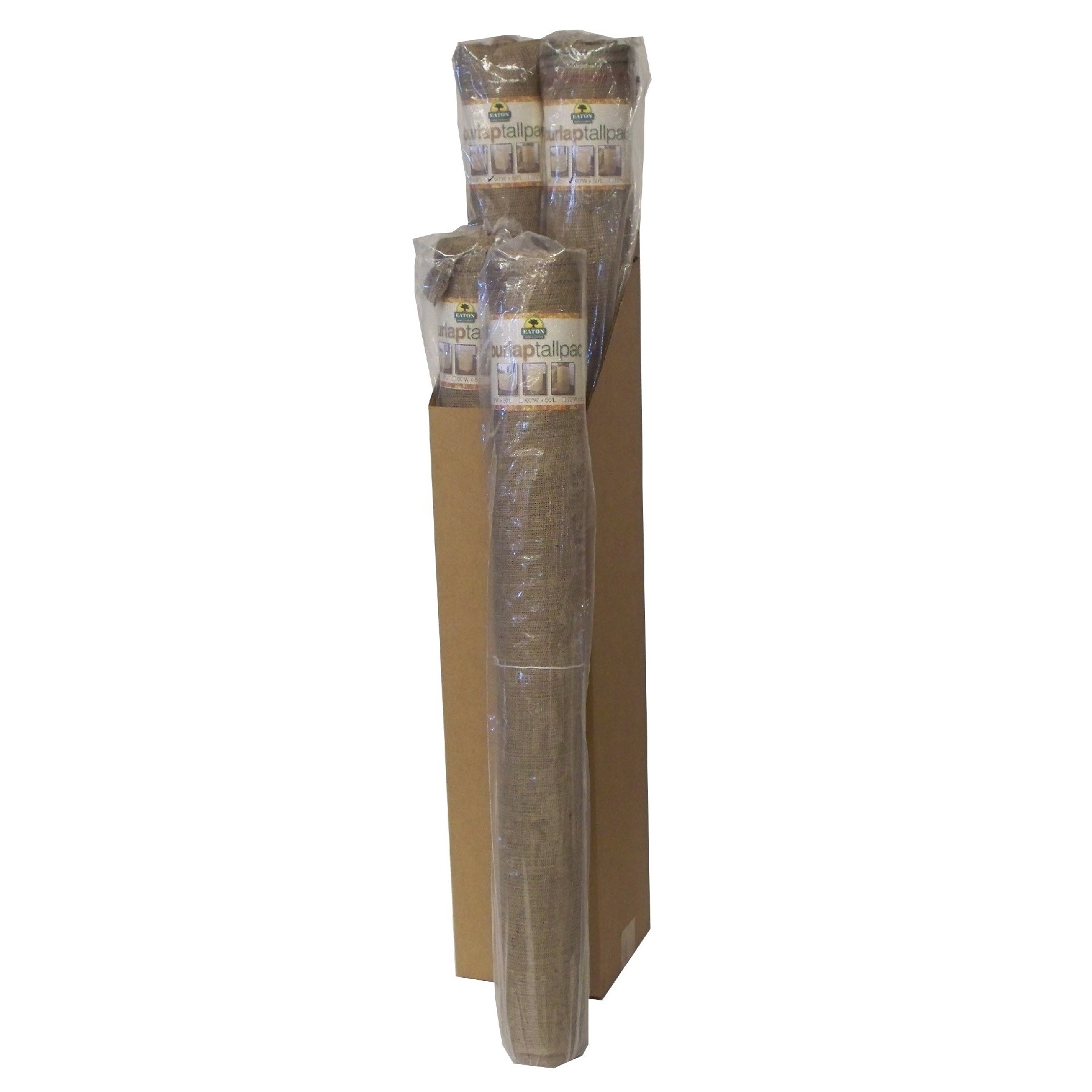 Eaton 48"x50' Burlap Tall Pac 7oz First Quality — priced per each; minimum 4; multiples of 4
