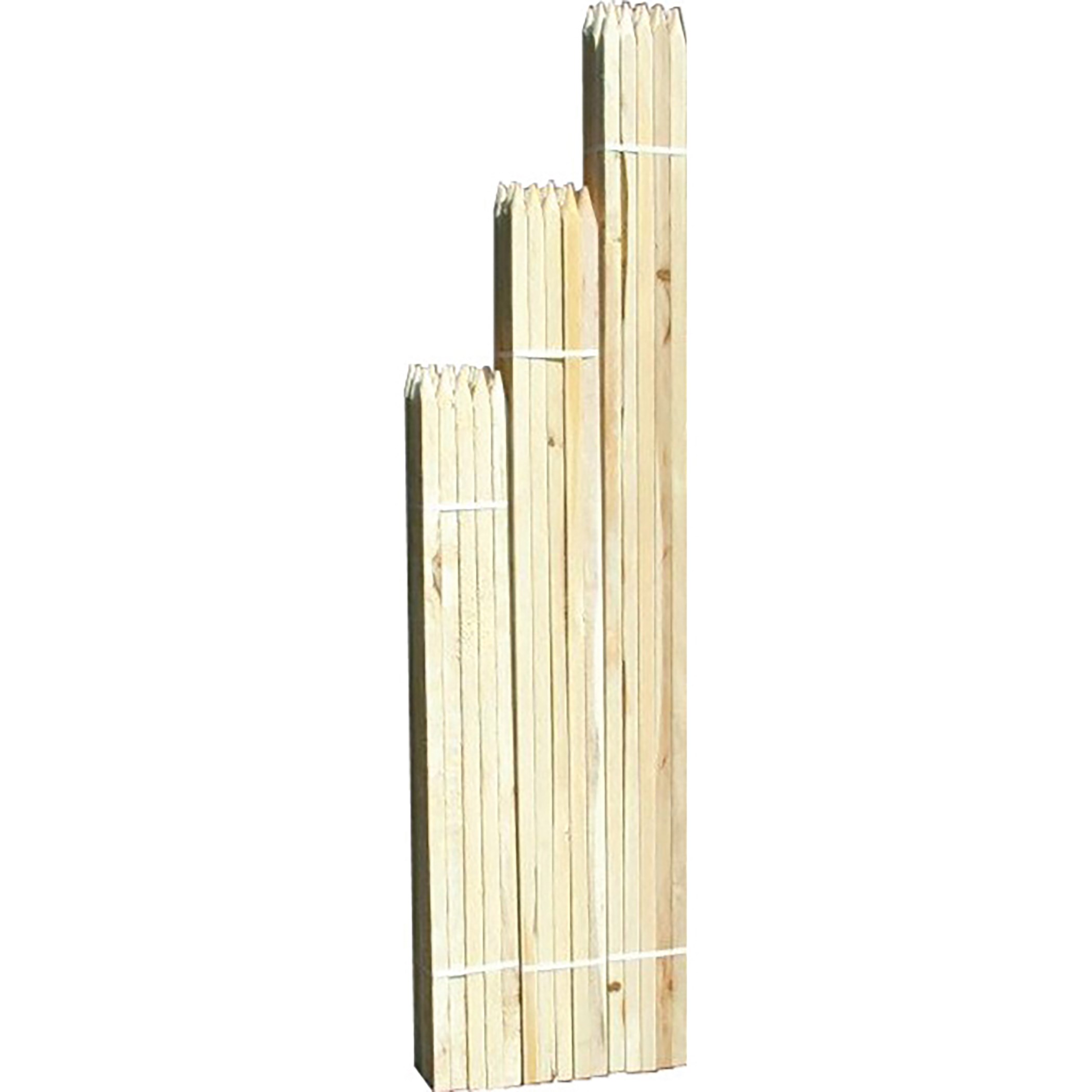 Eaton 1"x1"x5' Hardwood Garden Stakes - Image 2