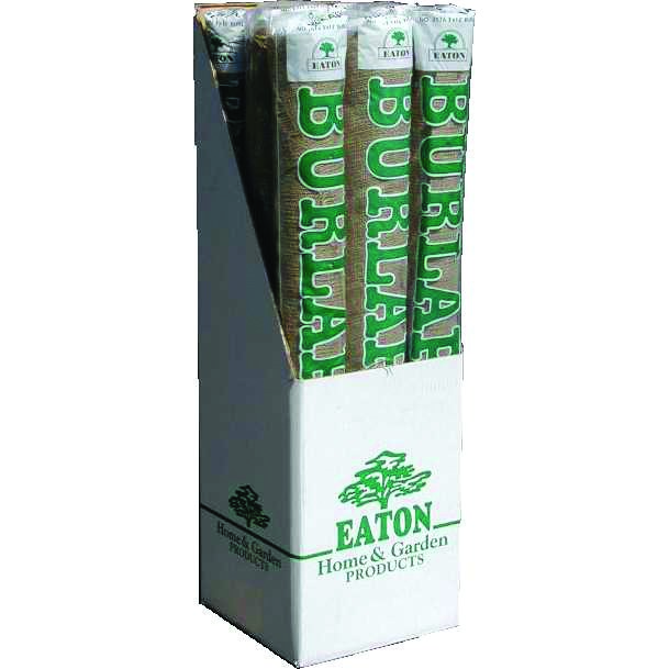 Eaton 3x24' Burlap Pac 7oz First Quality — priced per each; minimum 9; multiples of 9
