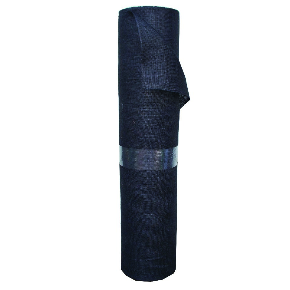 Eaton 3'x150' Black Bulk Craft Burlap
