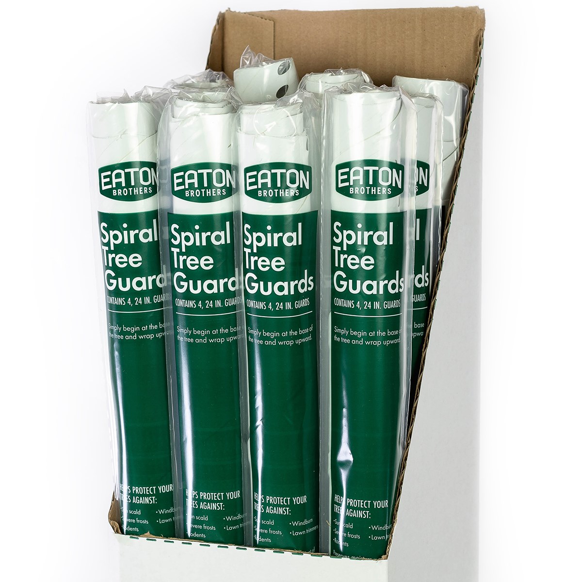 Eaton 4pk 24" Vinyl Tree Guards
