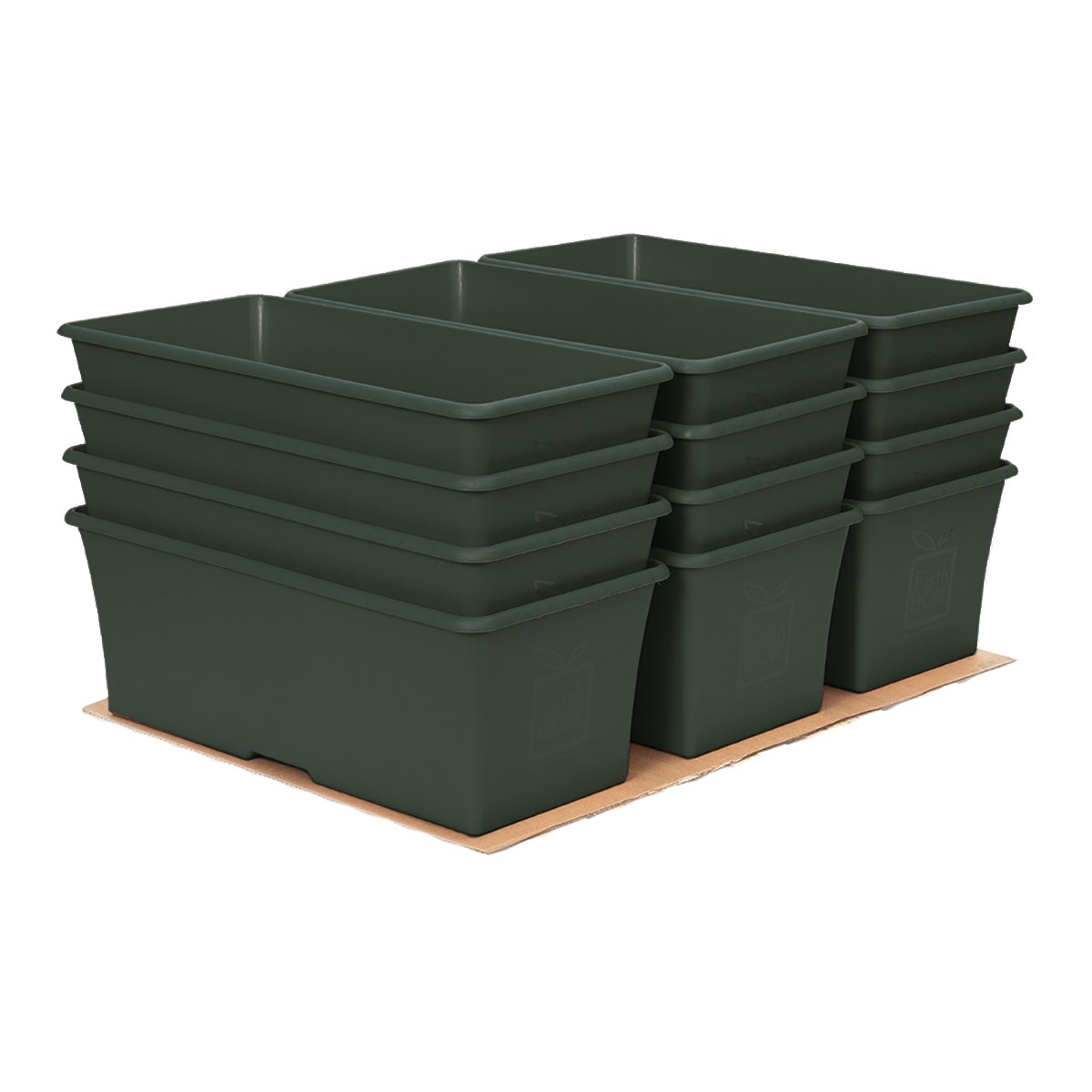 EarthBox 12pc Original Garden Kit Green Standard 7-7-7