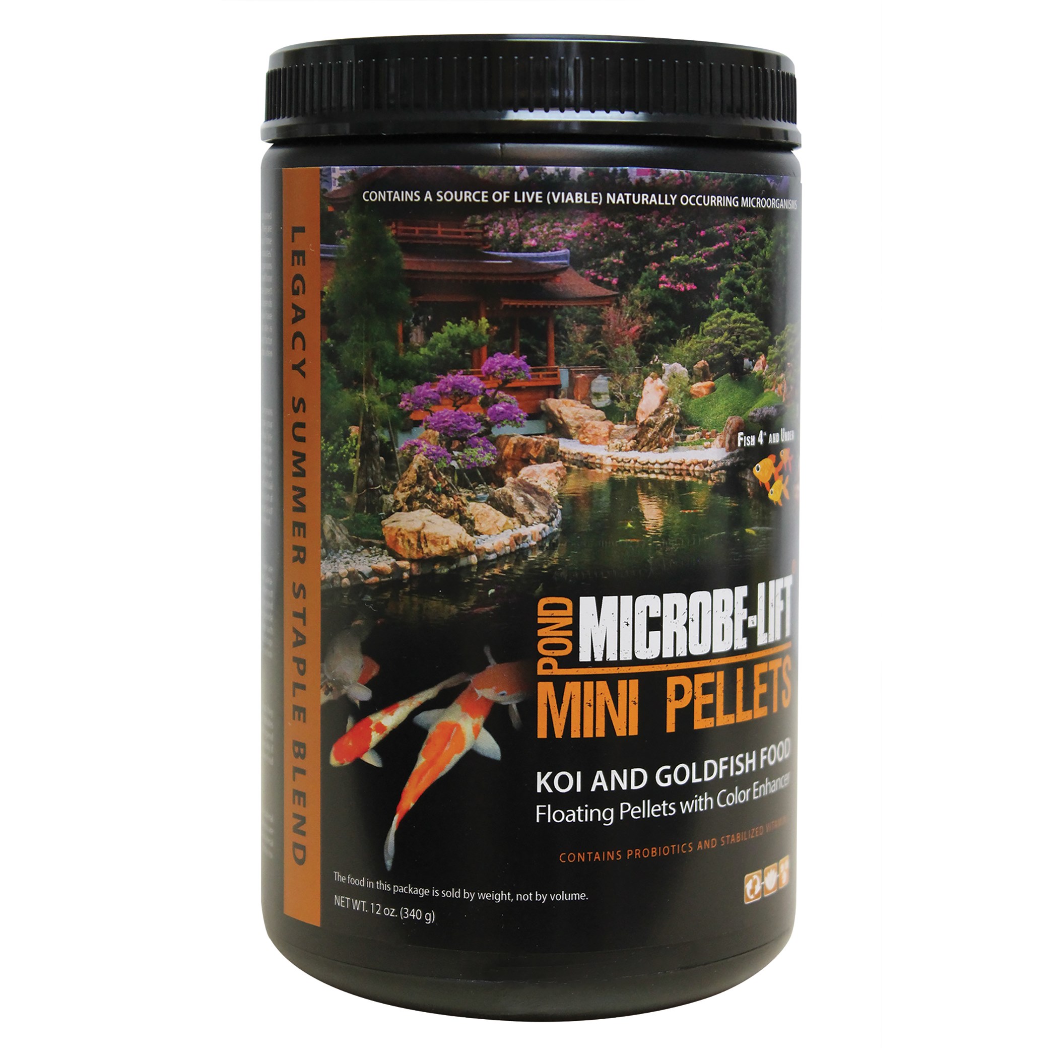 Eco Labs 12oz Mini Pellets Koi & Goldfish Food — priced per each; minimum 12; multiples of 12