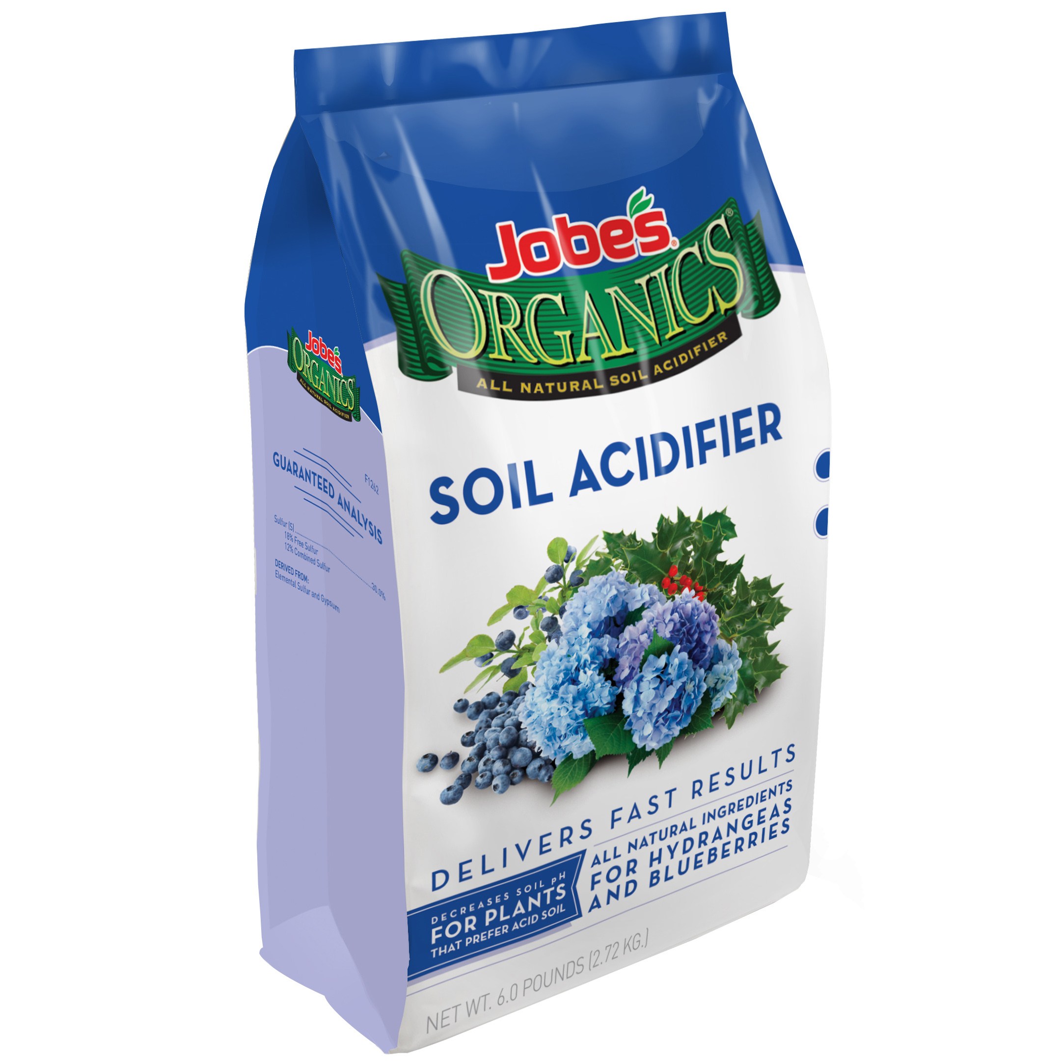 Jobes 6# Soil Acidifier — priced per each; minimum 6; multiples of 6