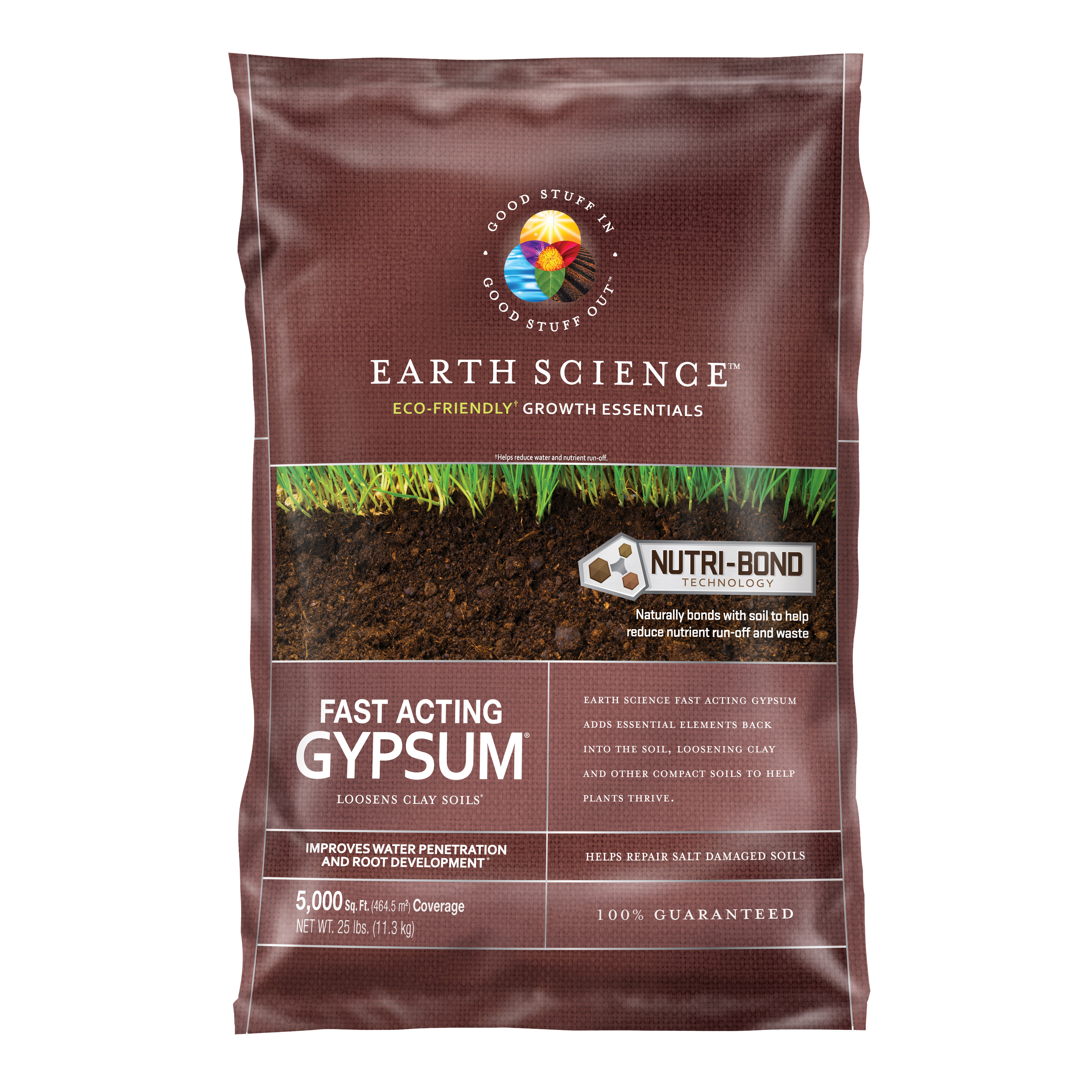 Earth Science Fast Acting Gypsum 5000sf