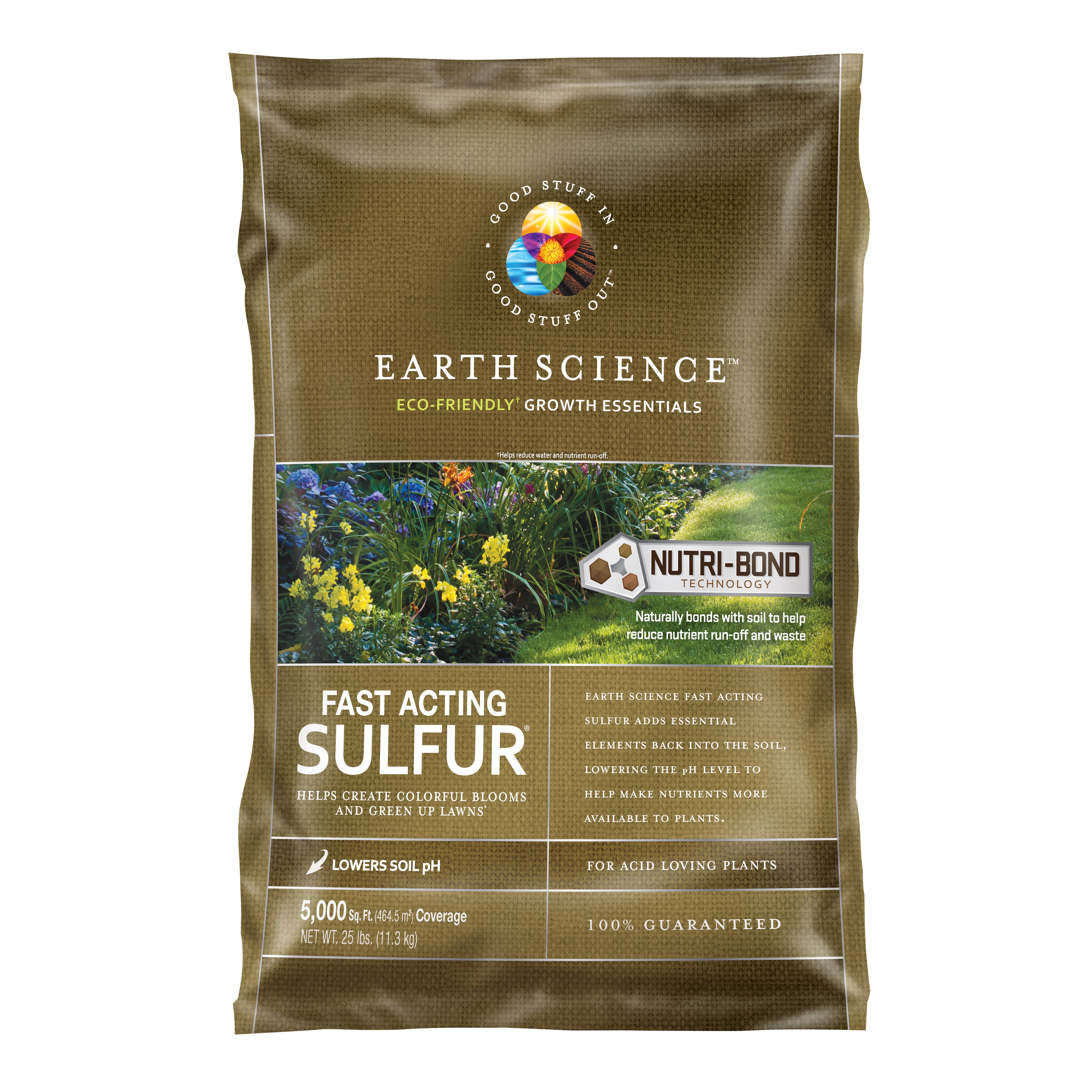 Earth Science Fast Acting Sulfur 5000sf