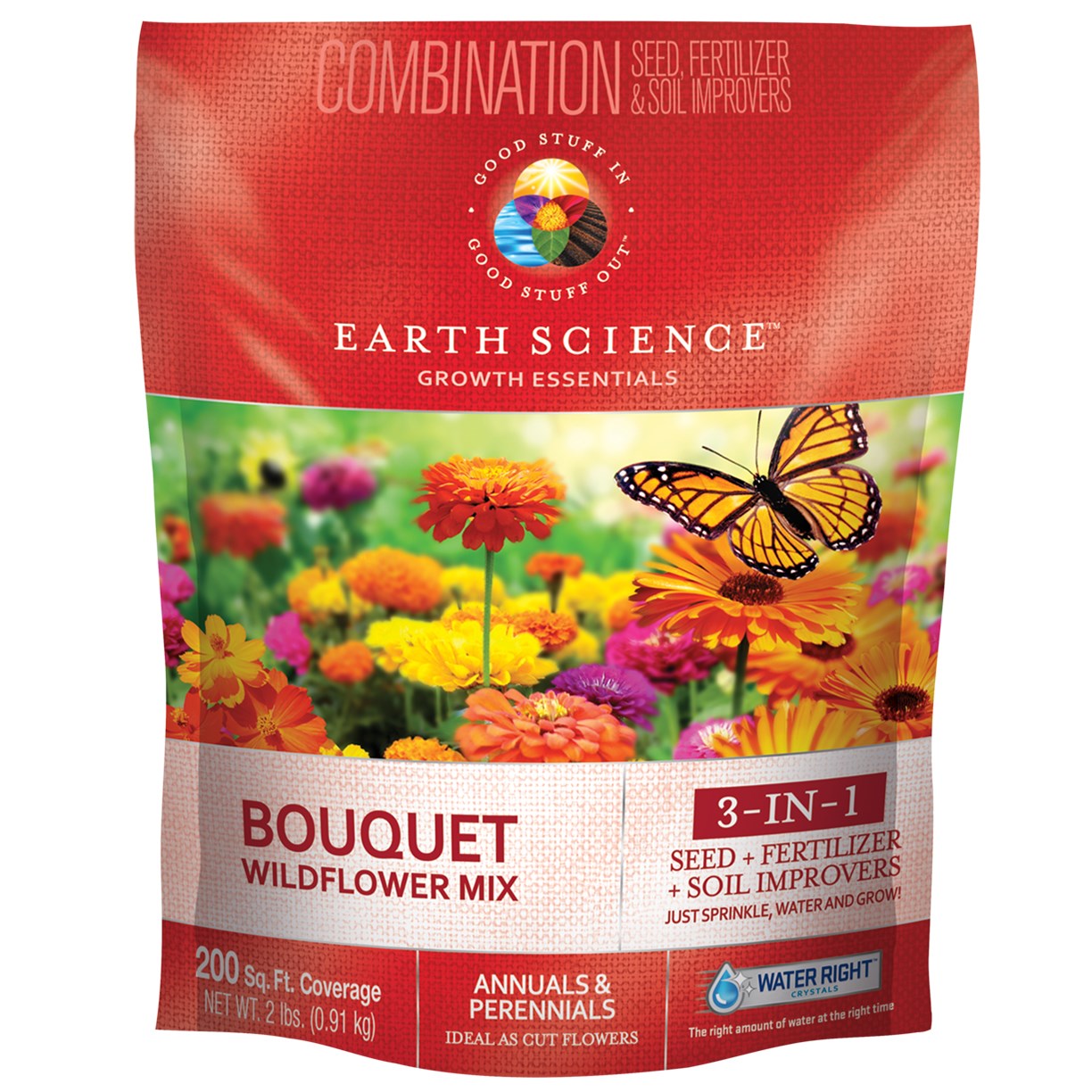 Earth Science 2# Wildflower Bouquet Mix — priced per each; minimum 6; multiples of 6