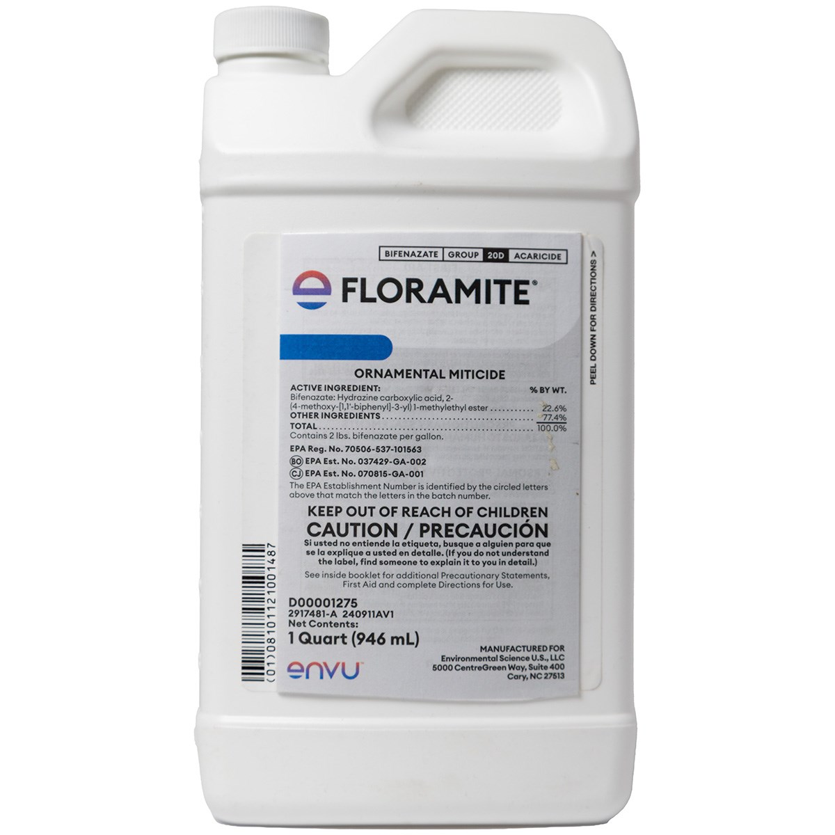 Envu Floramite SC 1Qt (F) ( Bifenazate ) — Single Unit