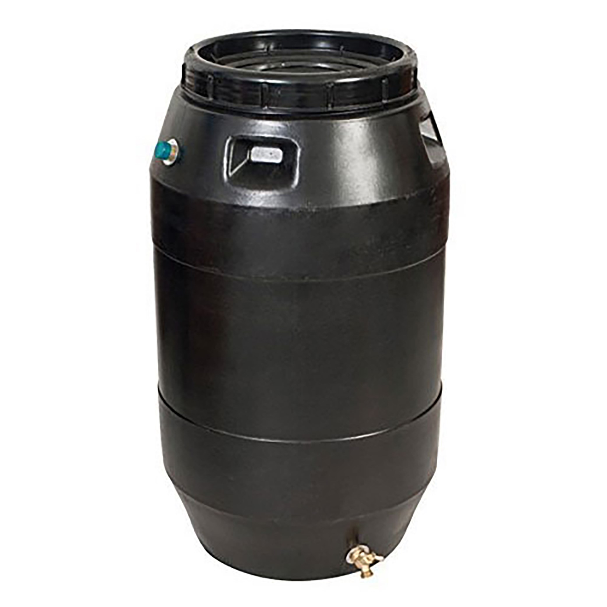 Epoch 50-55gal Rain Barrel Black