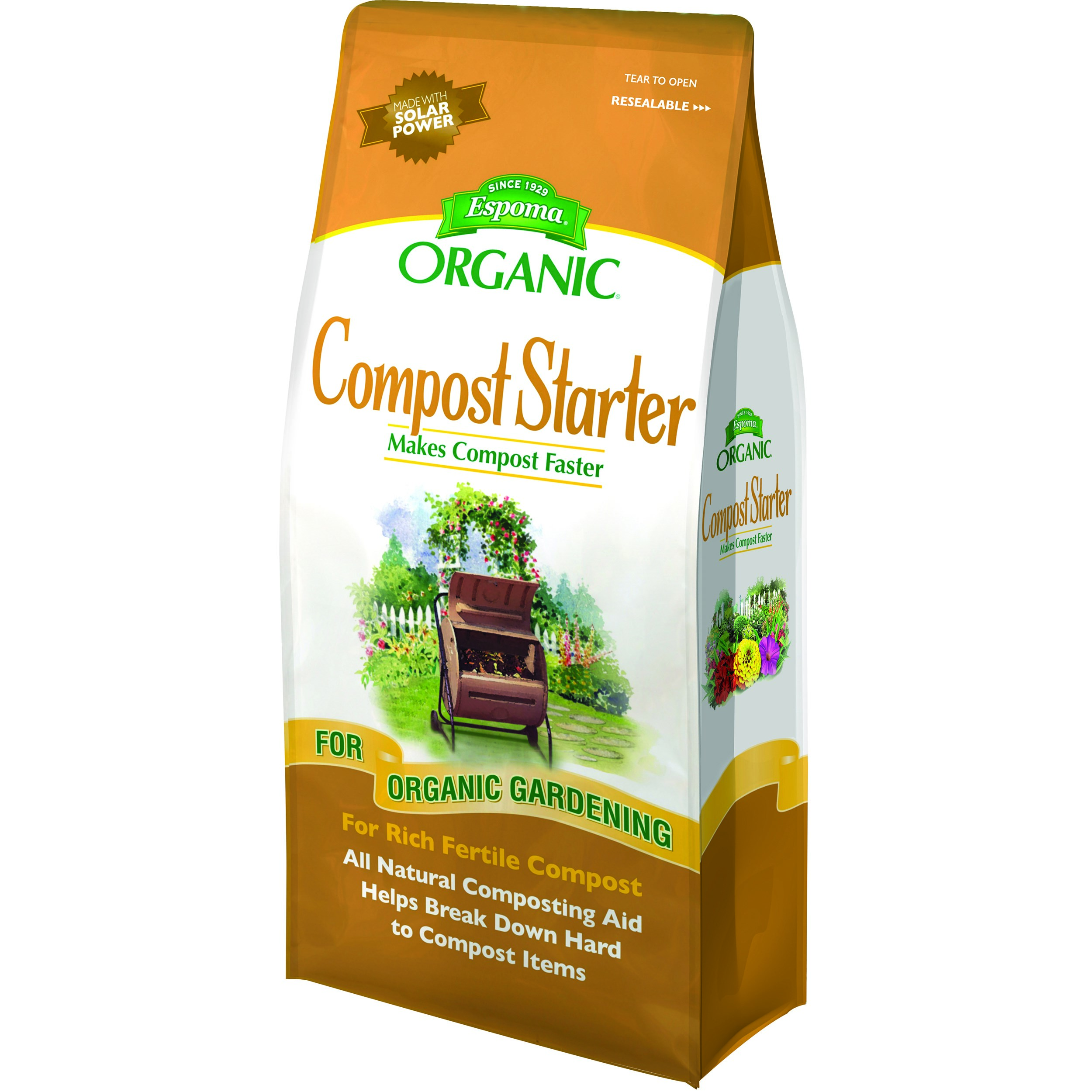 Espoma 4# Compost Starter — priced per each; minimum 12; multiples of 12