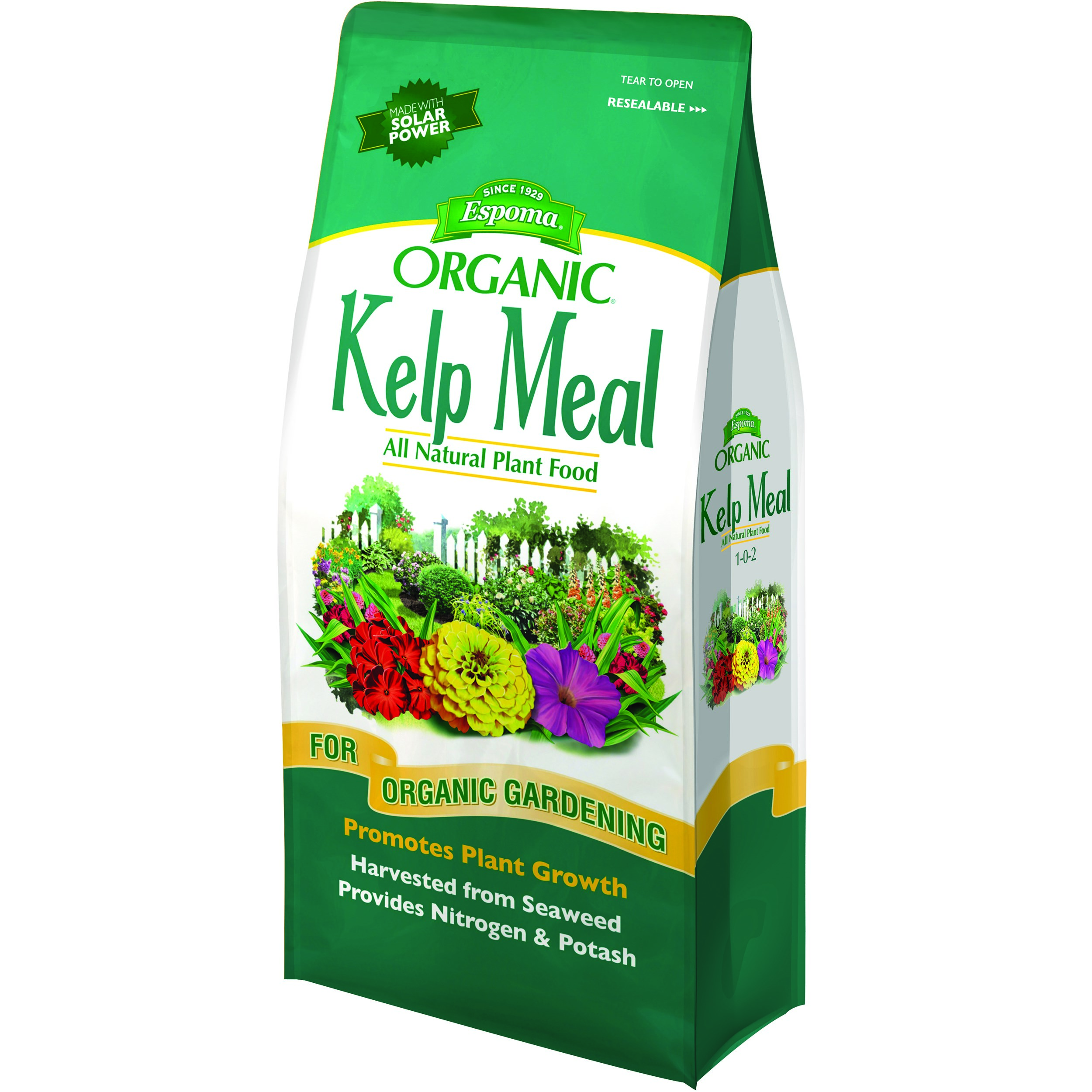 Espoma 4# Kelp Meal — priced per each; minimum 12; multiples of 12
