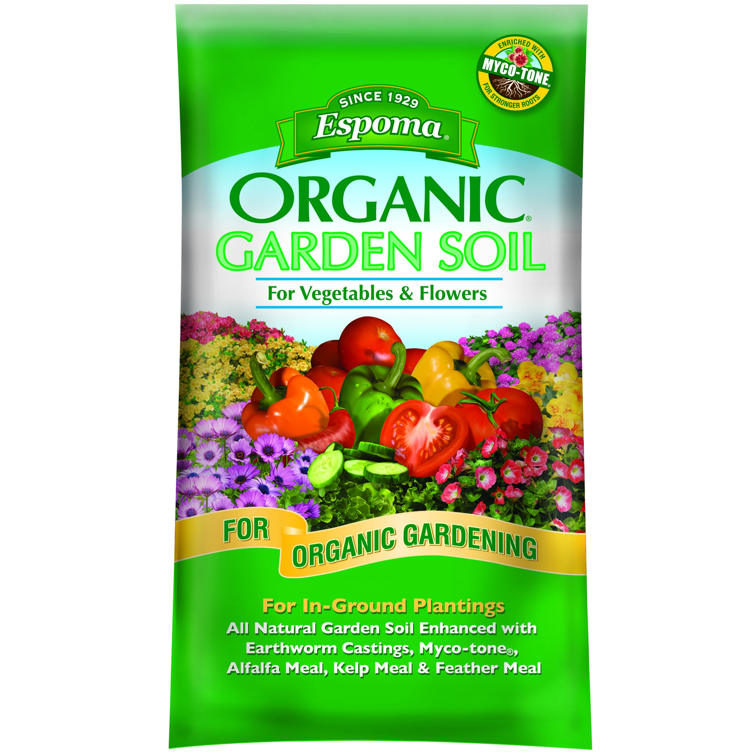 Espoma 1cf Organic Veg & Flower Soil