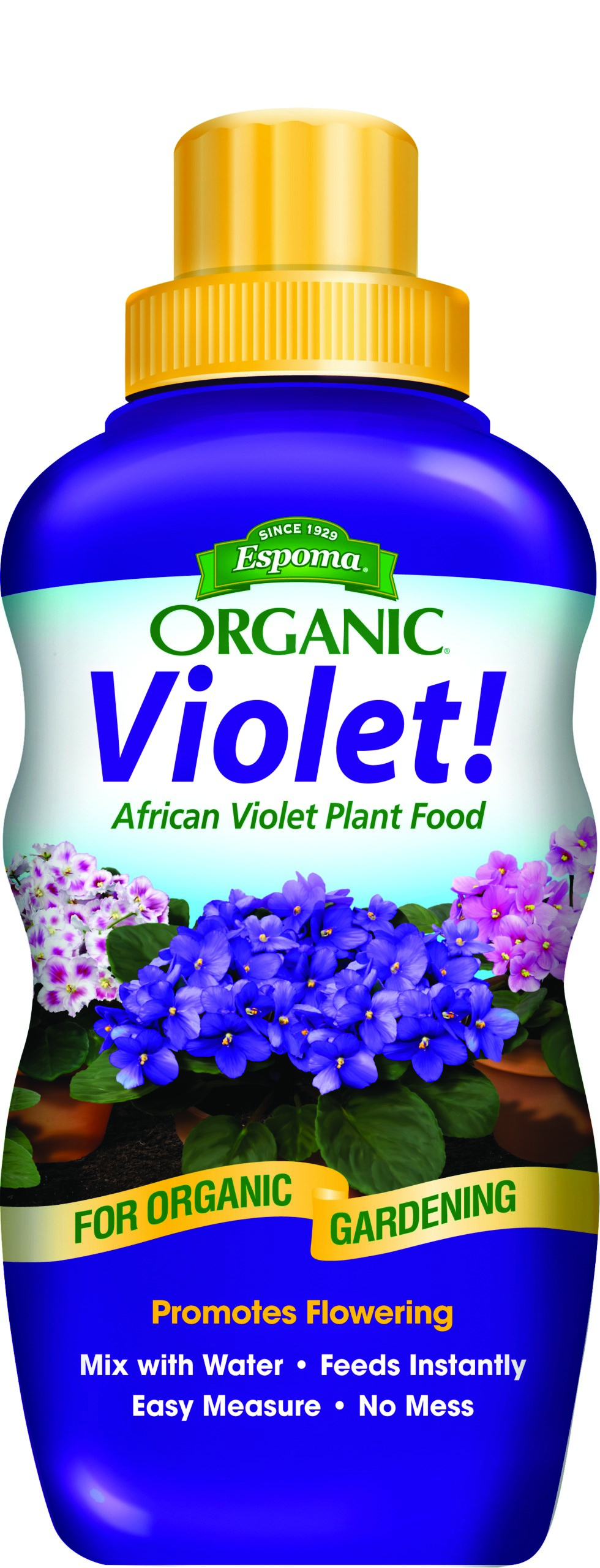 Espoma 8oz Violet! Organic African Violet Plant Food — priced per each; minimum 6; multiples of 6