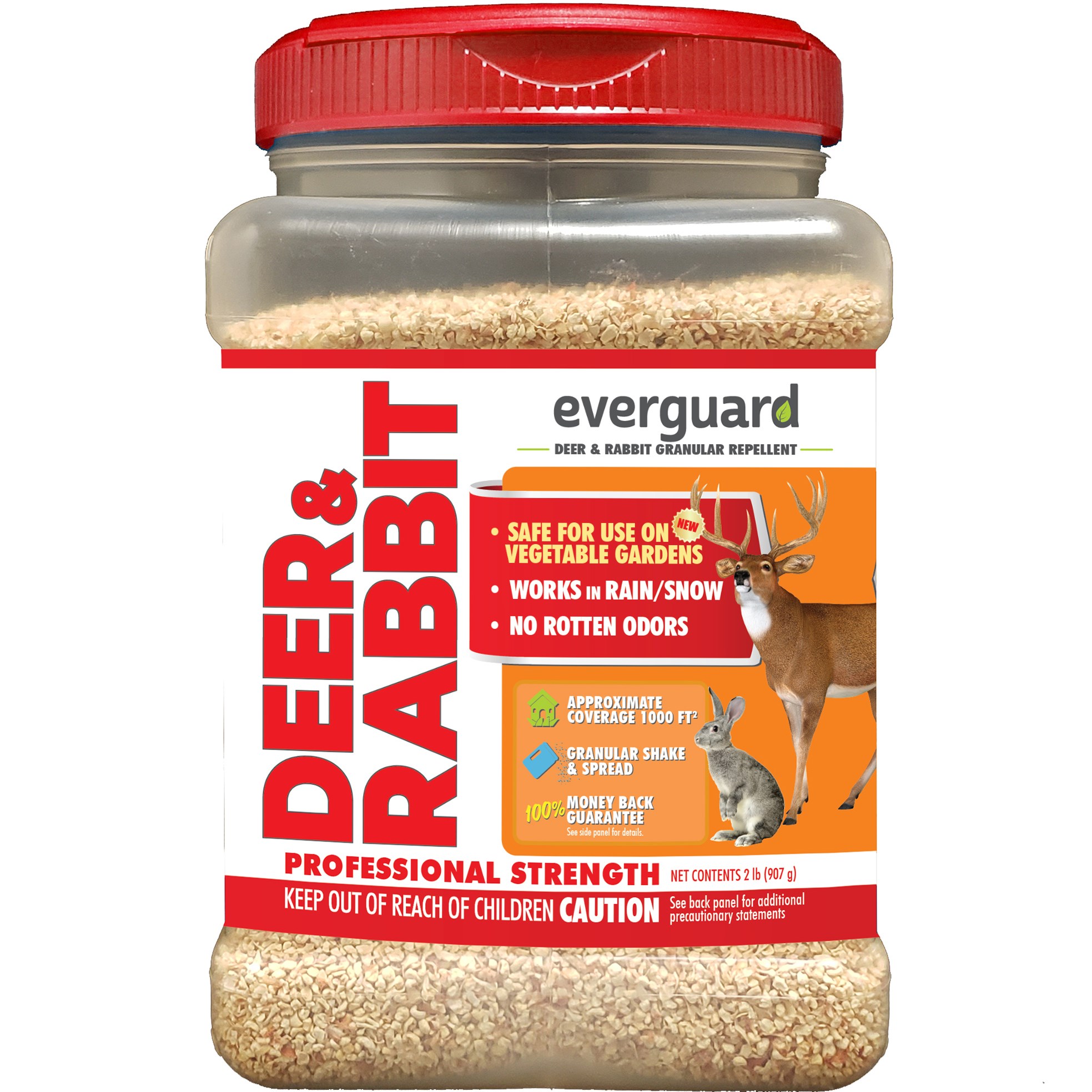 Everguard 2# Deer & Rabbit Granular — priced per each; minimum 6; multiples of 6