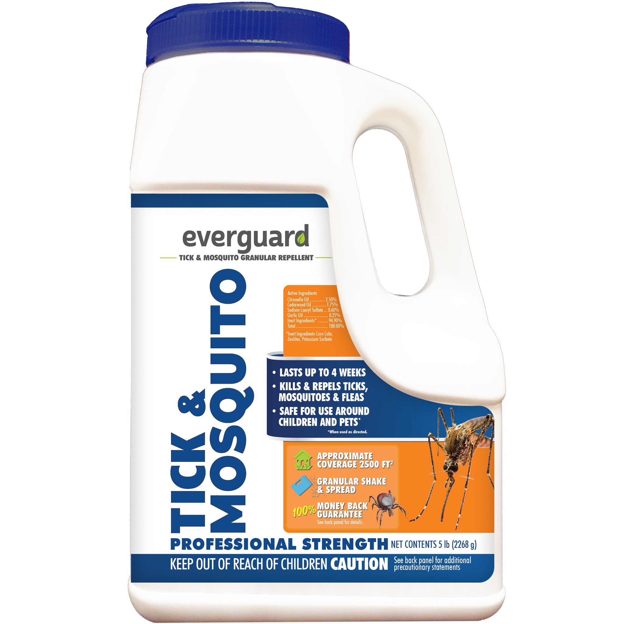 Everguard 5# Tick n Mosquito Granular — priced per each; minimum 4; multiples of 4