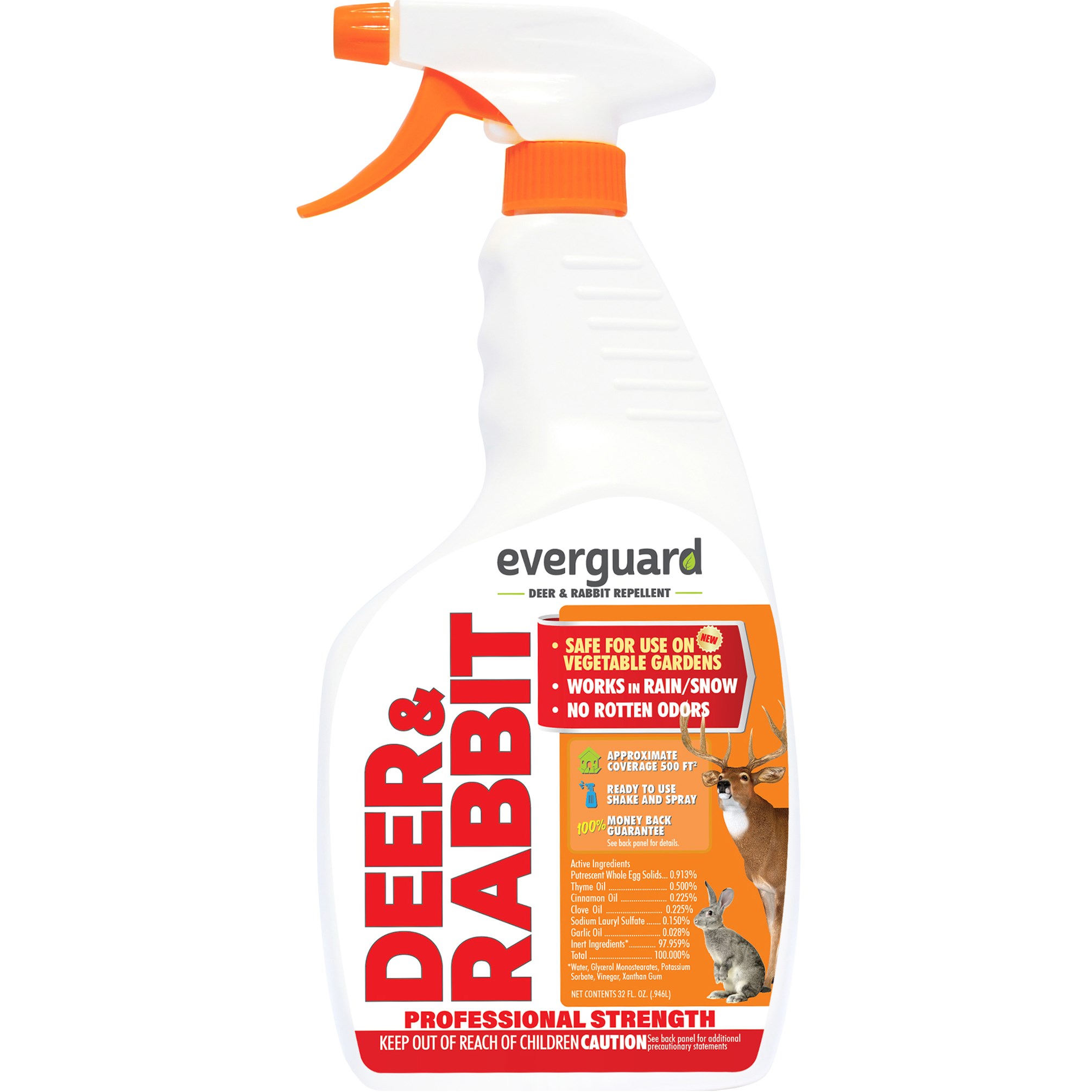 Everguard 32oz Deer & Rabbit Repellent RTU — priced per each; minimum 6; multiples of 6