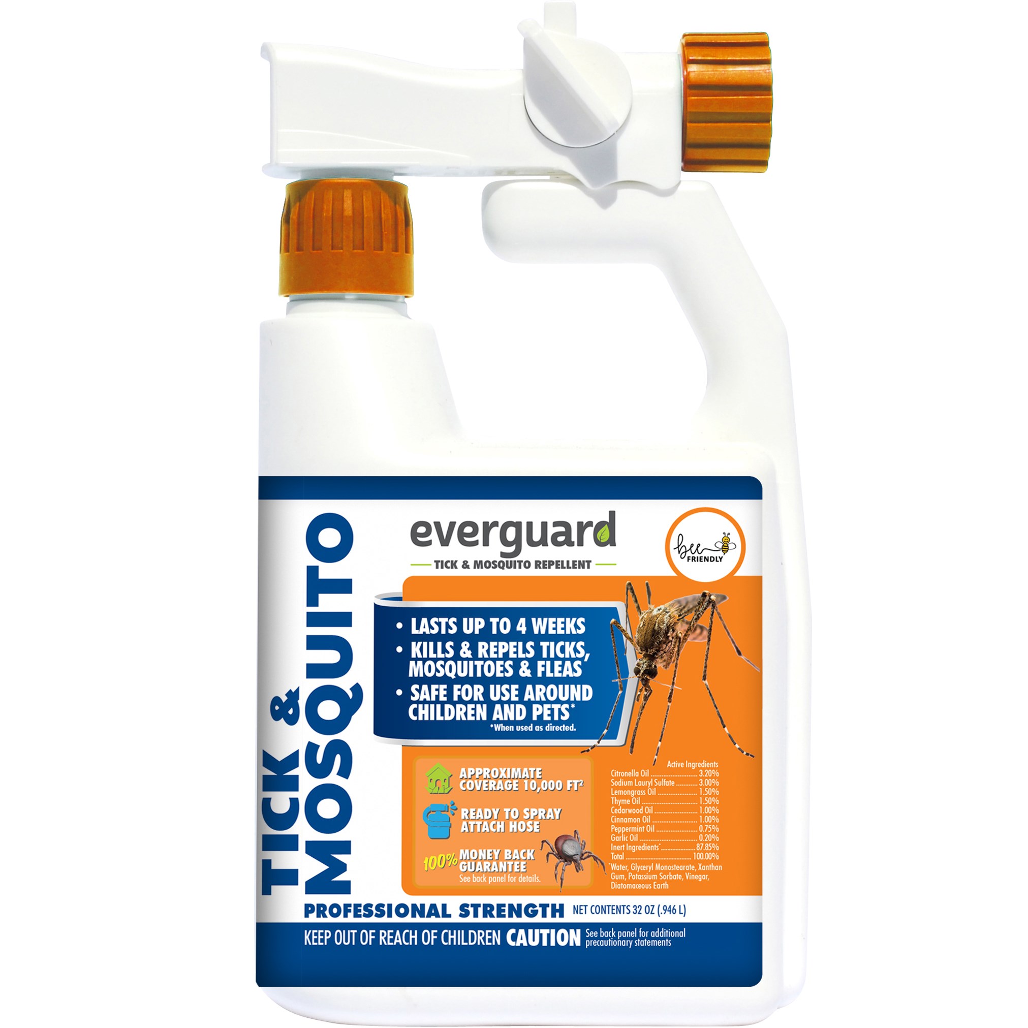 Everguard 32oz Tick / Mosquito All Natural Hose End RTS