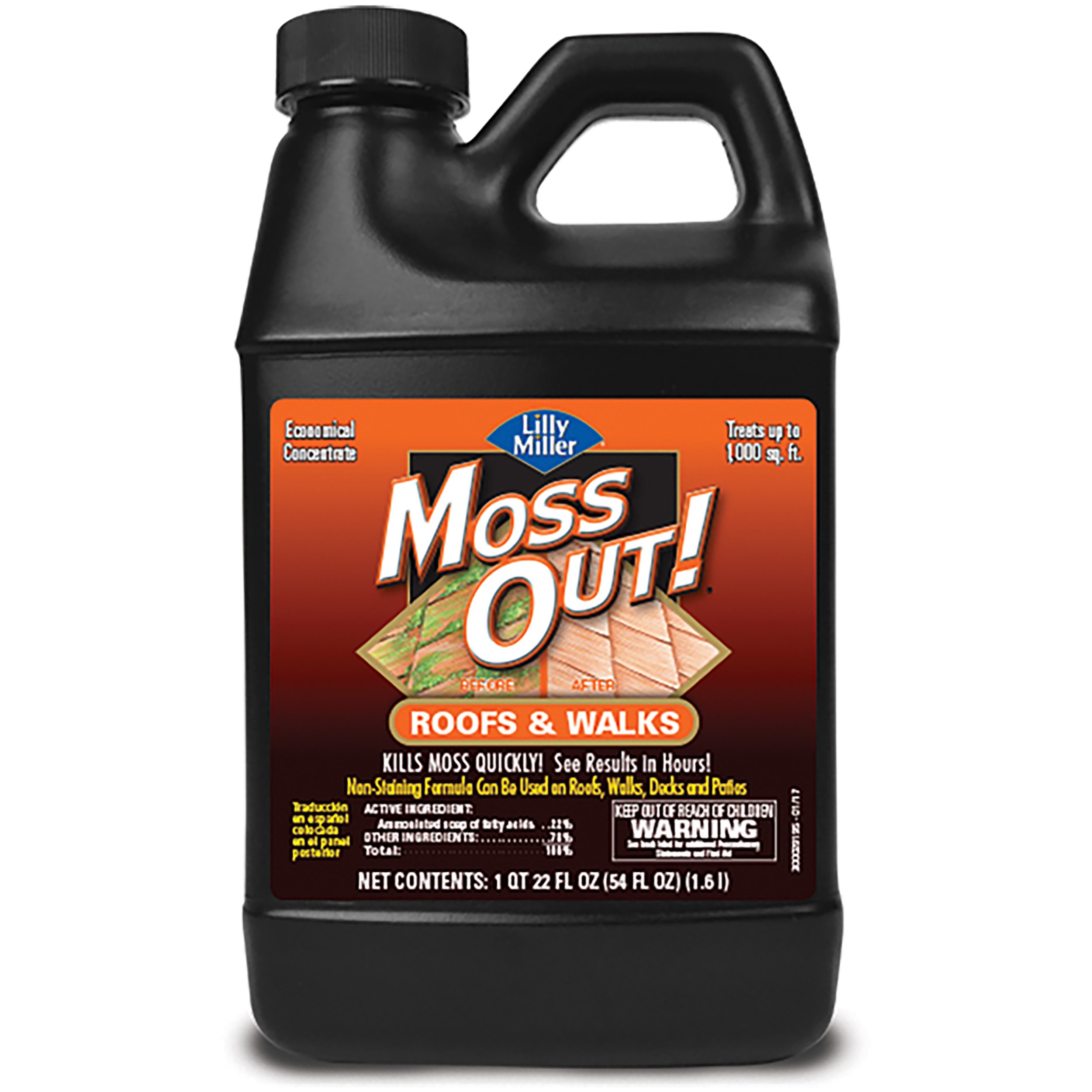 Lilly Miller 54oz Moss Out For Roofs Concentrate — priced per each; minimum 6; multiples of 6