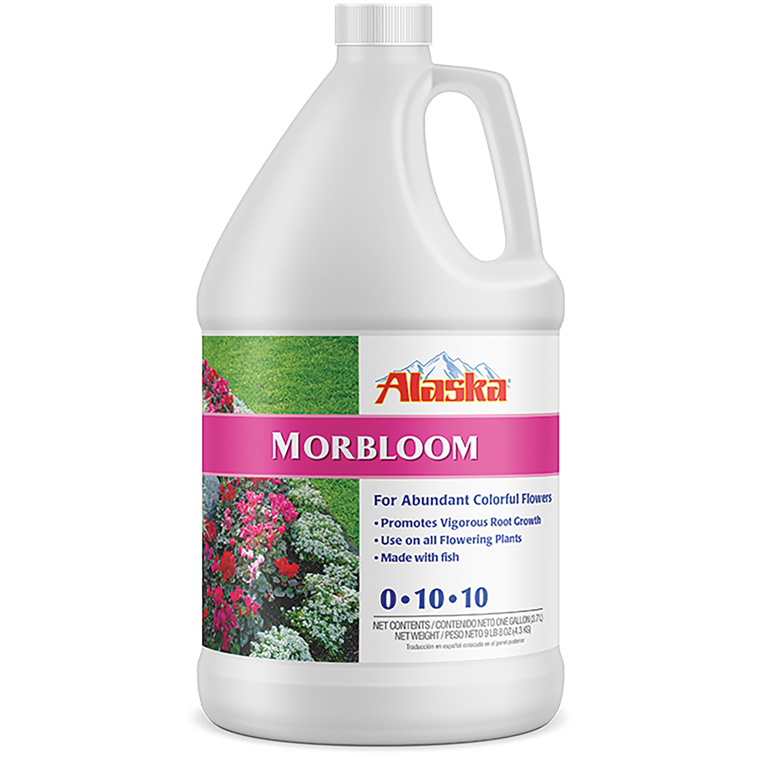 Alaska 1gal MorBloom Natural Concentrate 0-10-10 — priced per each; minimum 4; multiples of 4